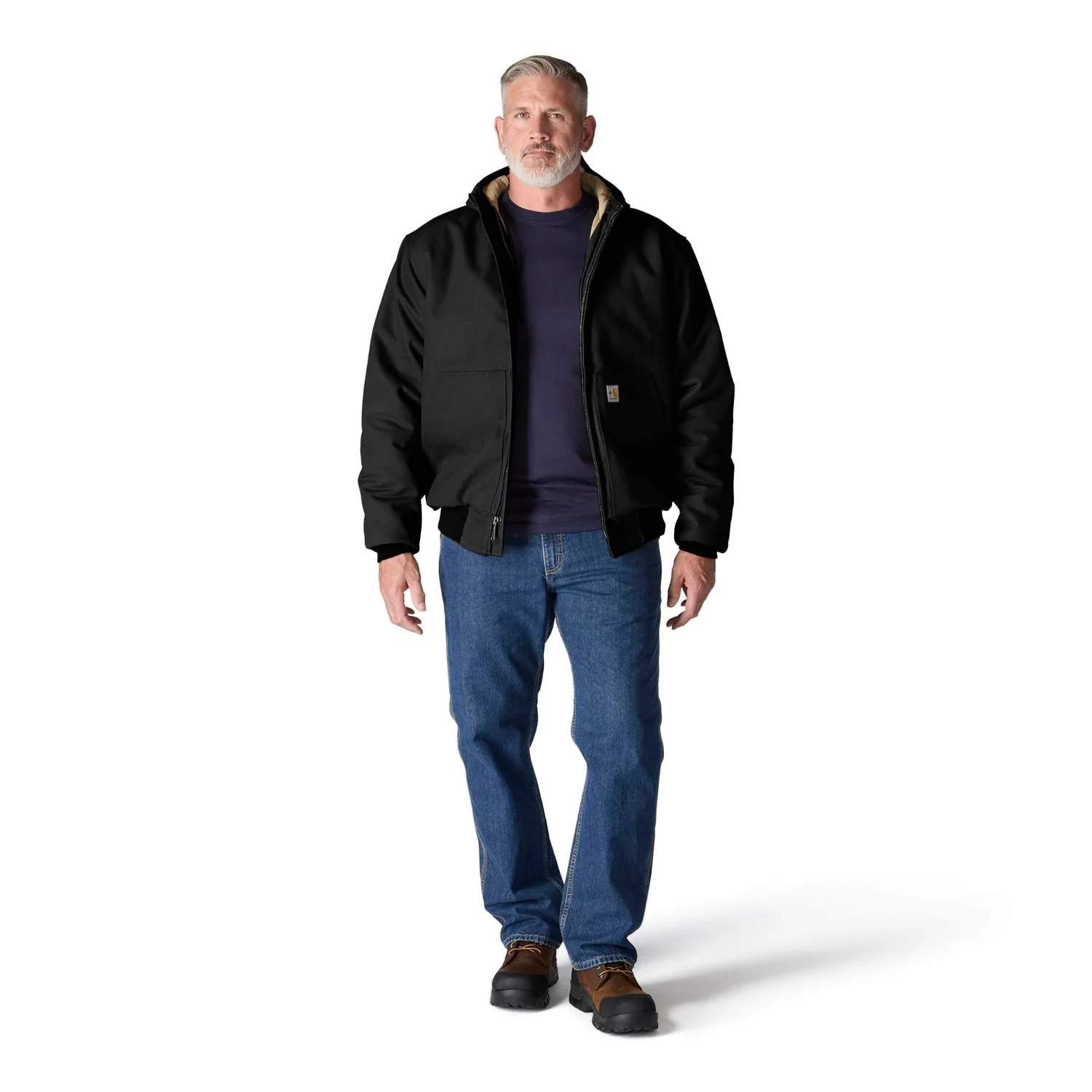 Carhartt Men's Flame Resistant Duck Insulated Active Jacket - Image 7