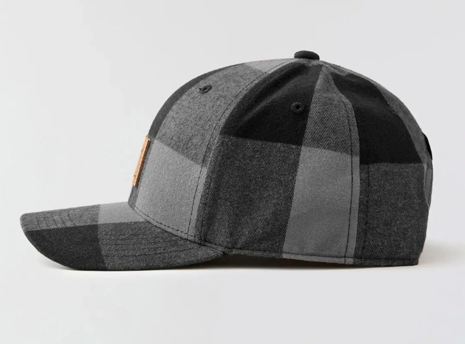 Carhartt Flannel Snapback Structured Logo Cap - Image 3