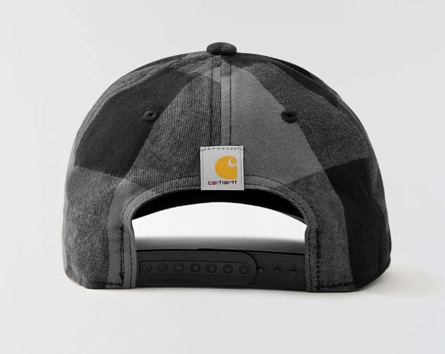 Carhartt Flannel Snapback Structured Logo Cap - Image 4