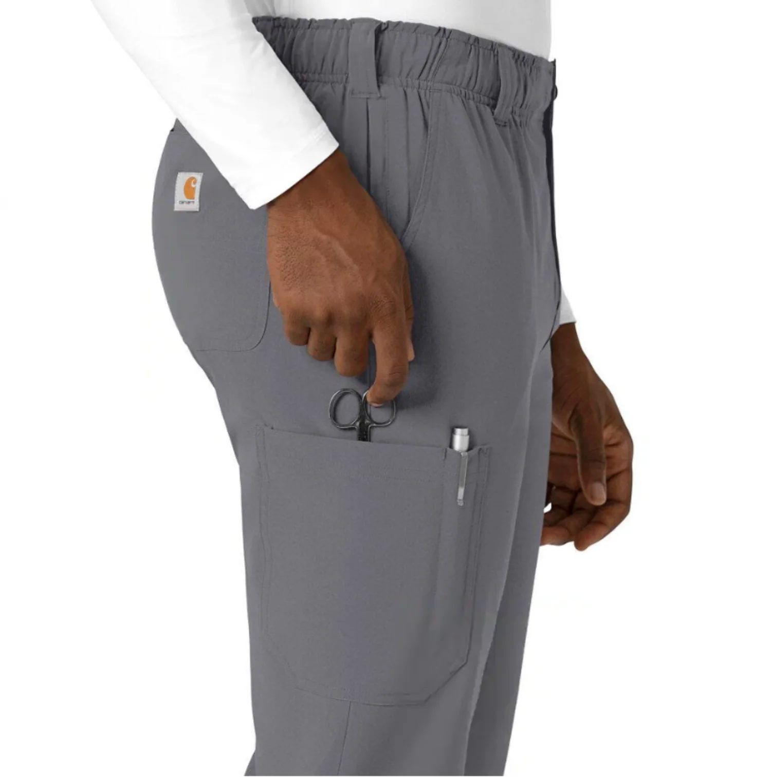 Carhartt Men's Force Cross Flex Straight Leg Scrub Pant - Image 21