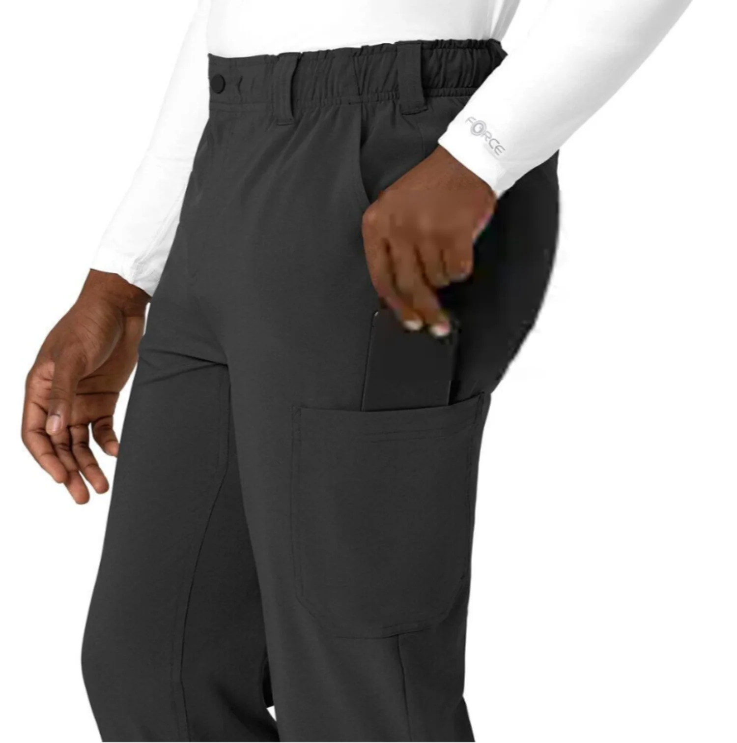 Carhartt Men's Force Cross Flex Straight Leg Scrub Pant - Image 4