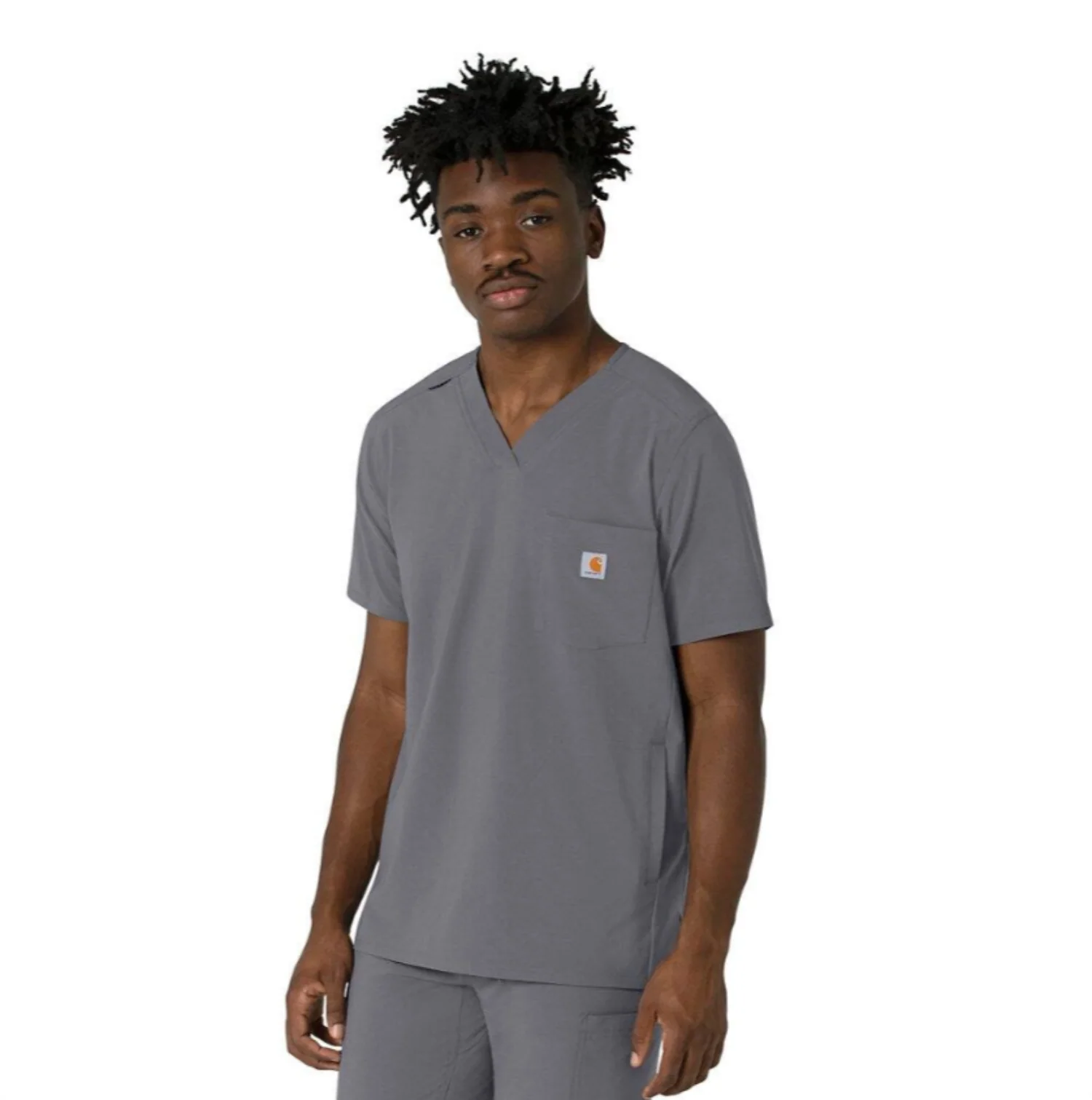 Carhartt Men's Force Cross Flex V-Neck Scrub Top