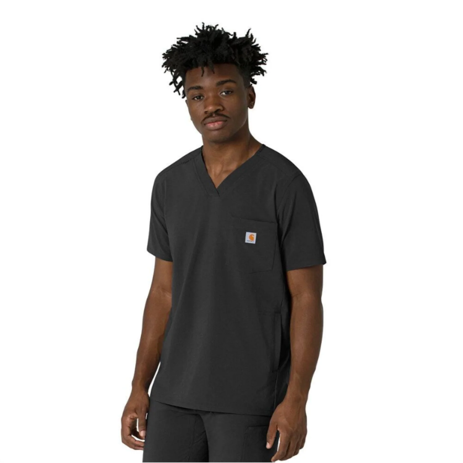 Carhartt Men's Force Cross Flex V-Neck Scrub Top - Image 15