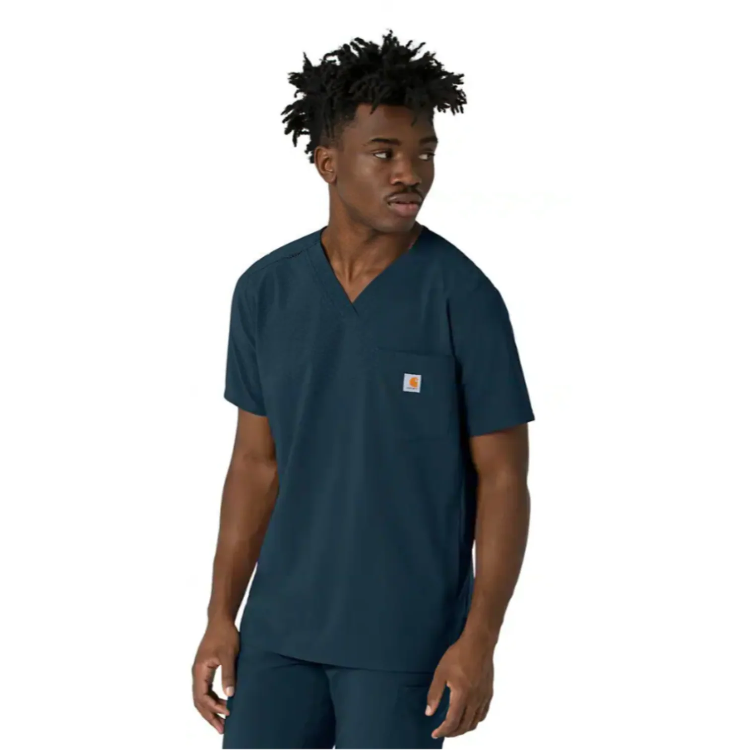 Carhartt Men's Force Cross Flex V-Neck Scrub Top - Image 20