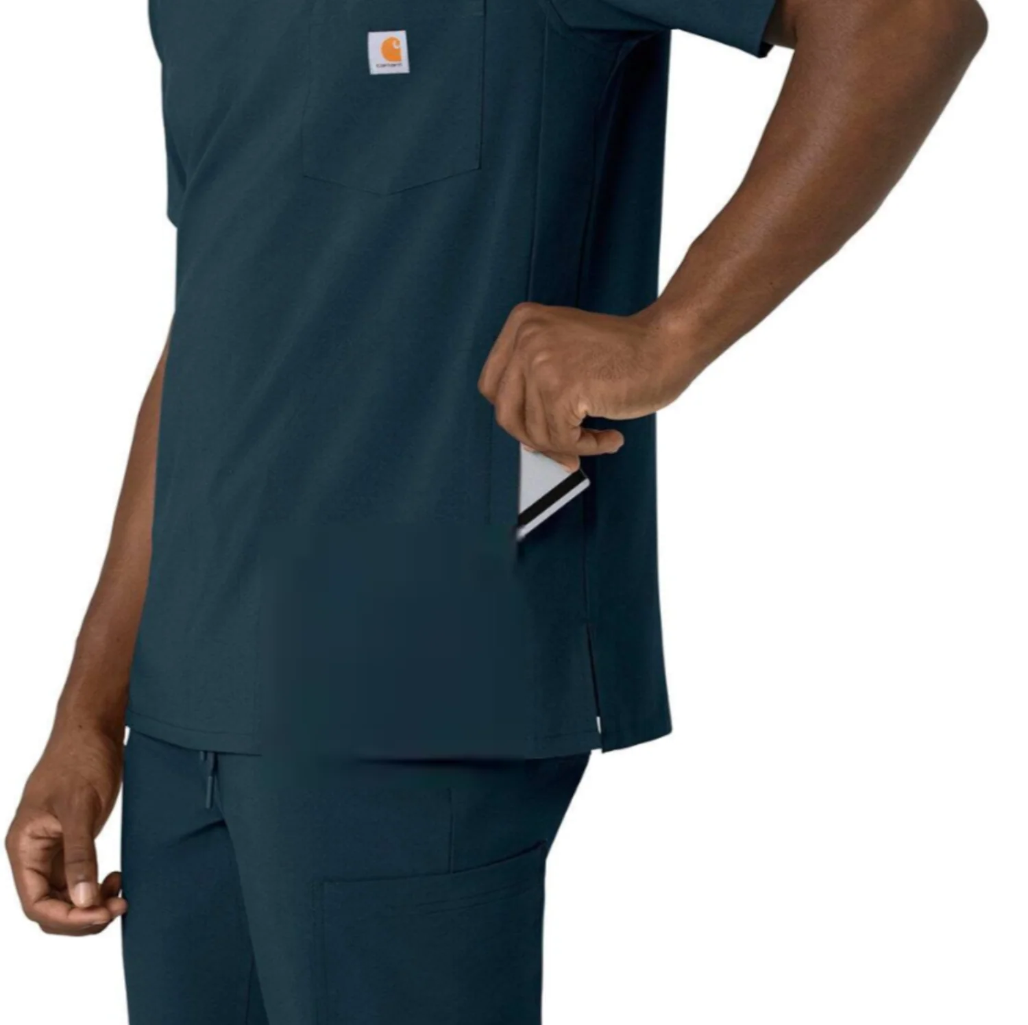 Carhartt Men's Force Cross Flex V-Neck Scrub Top - Image 23