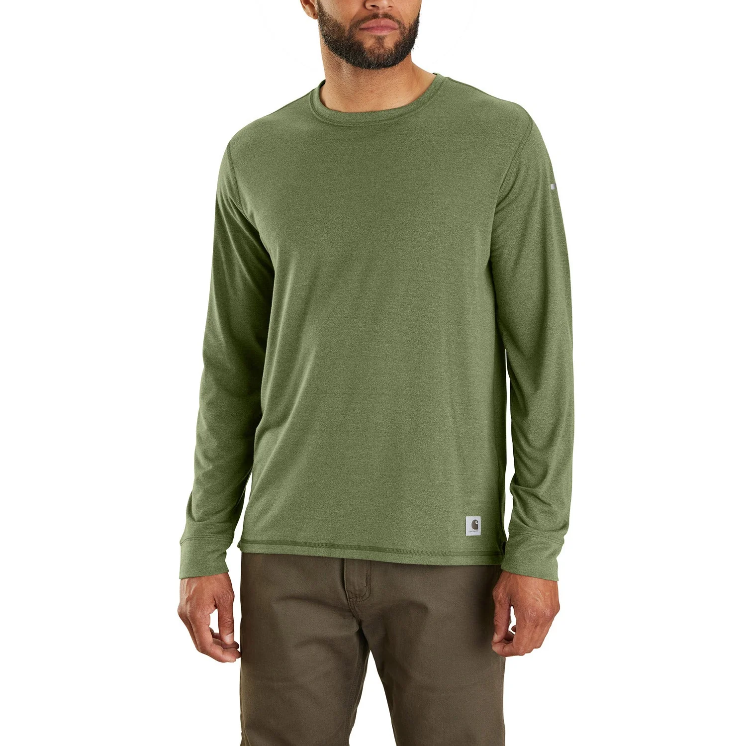 Carhartt Men's Force® Relaxed Fit UPF50+ Long Sleeve T-Shirt - Image 3