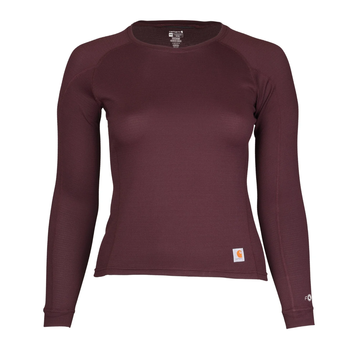 Carhartt Force Women's Midweight Waffle Crewneck Baselayer Top