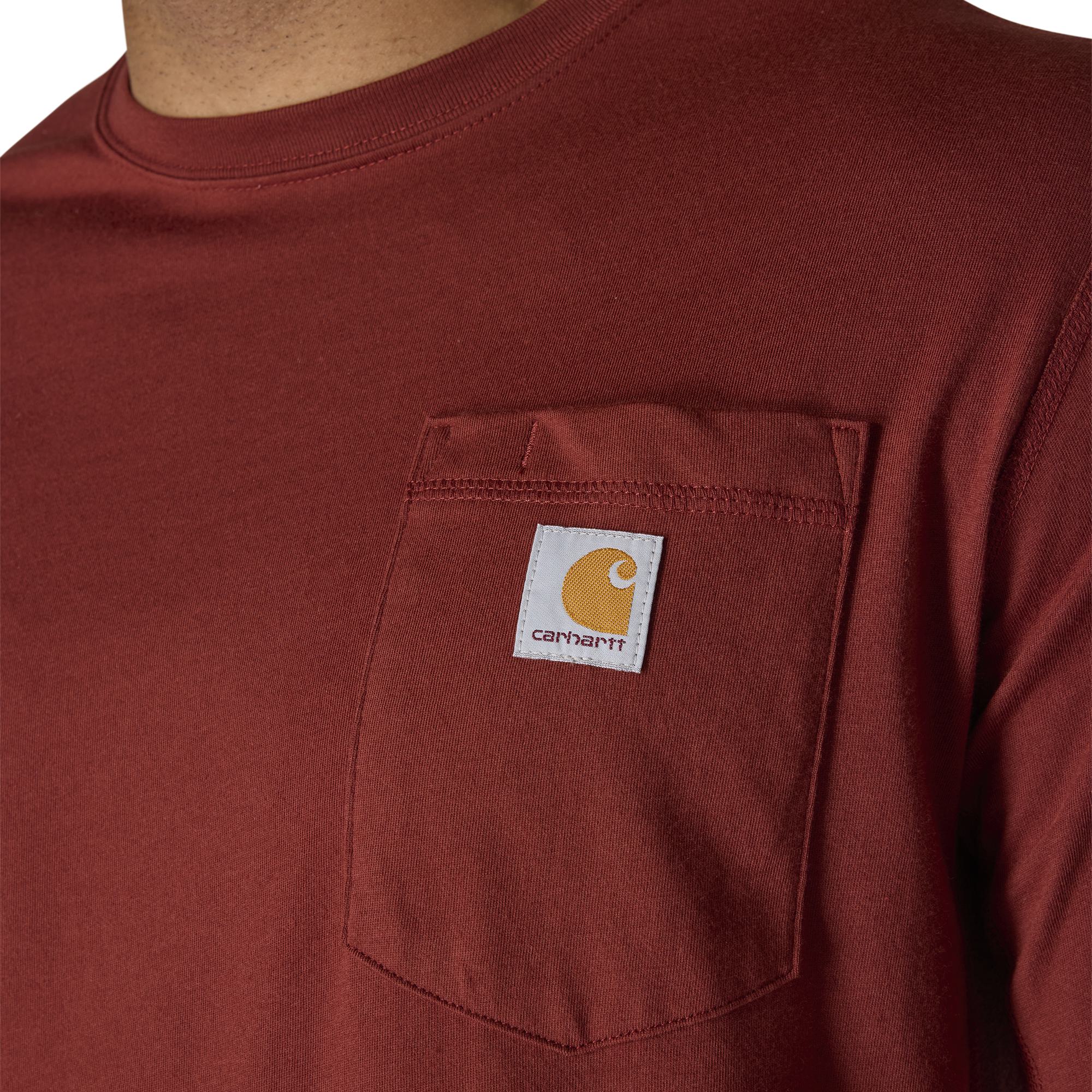 Carhartt Men's ForceĀ® Relaxed Fit Long Sleeve Pocket T-Shirt - Image 12