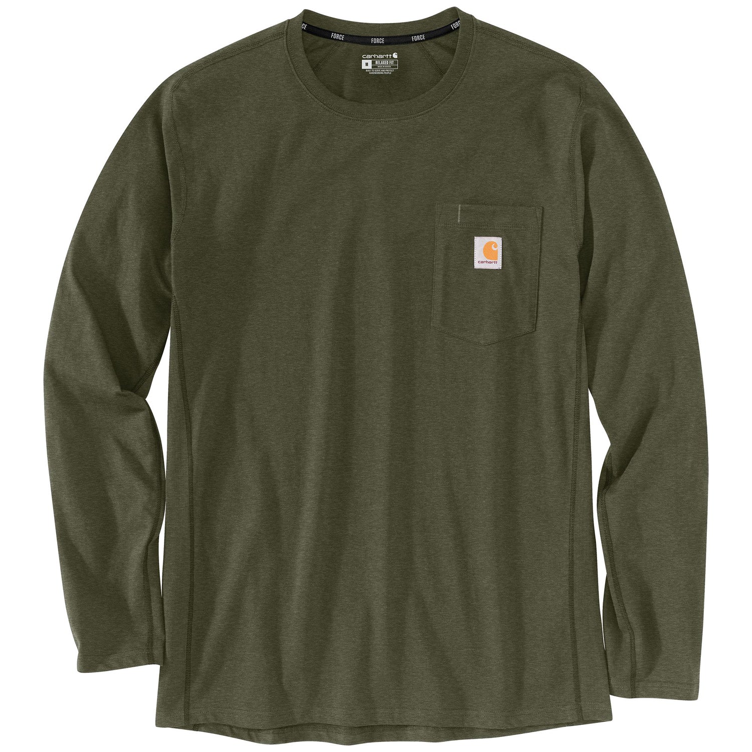 Carhartt Men's ForceĀ® Relaxed Fit Long Sleeve Pocket T-Shirt - Image 4