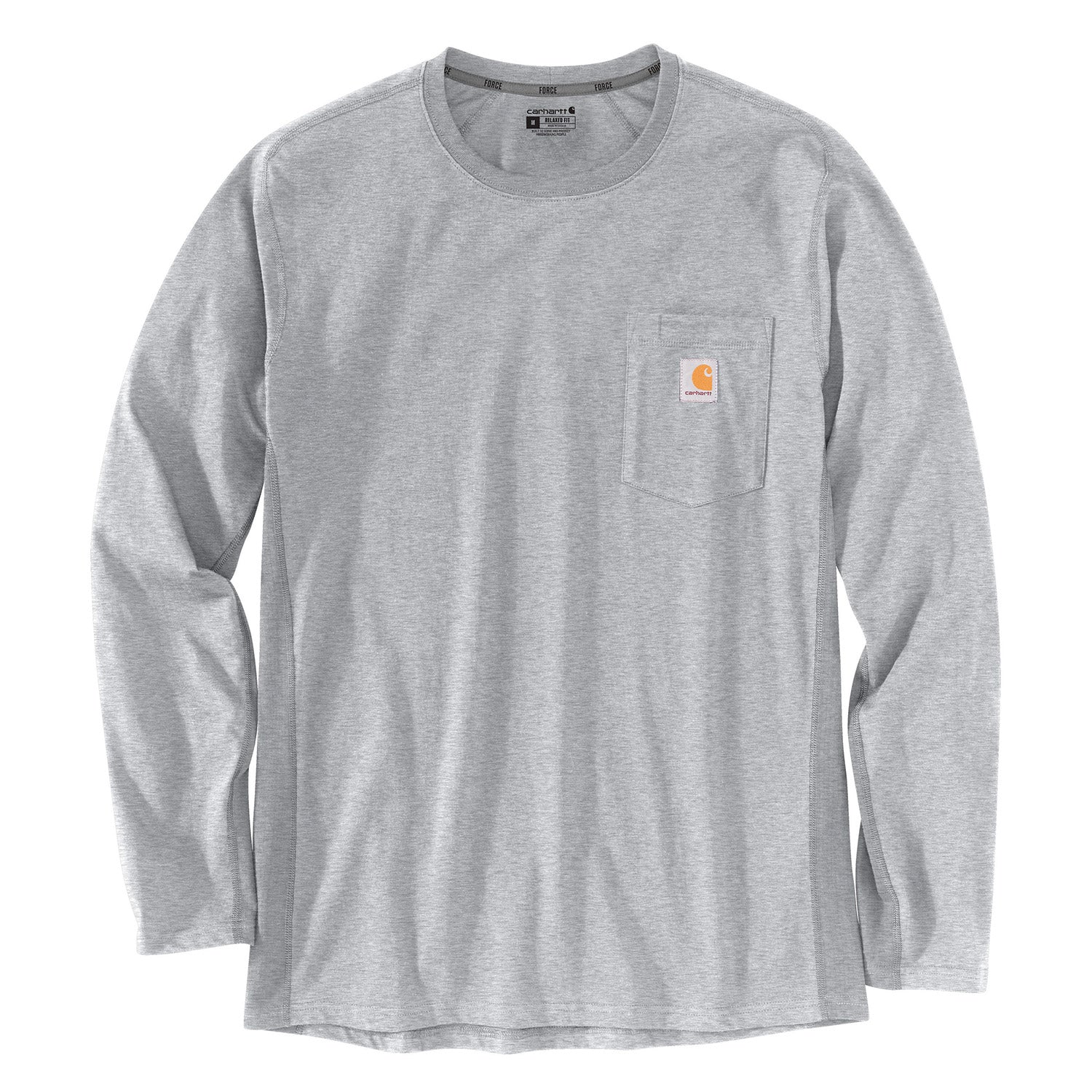 Carhartt Men's ForceĀ® Relaxed Fit Long Sleeve Pocket T-Shirt - Image 6