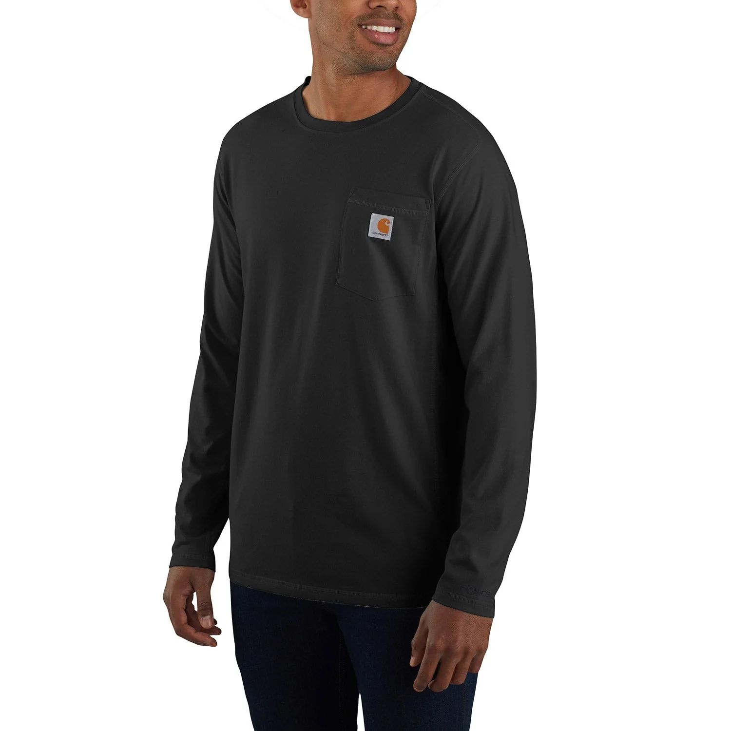 Carhartt Men's ForceĀ® Relaxed Fit Long Sleeve Pocket T-Shirt - Image 9