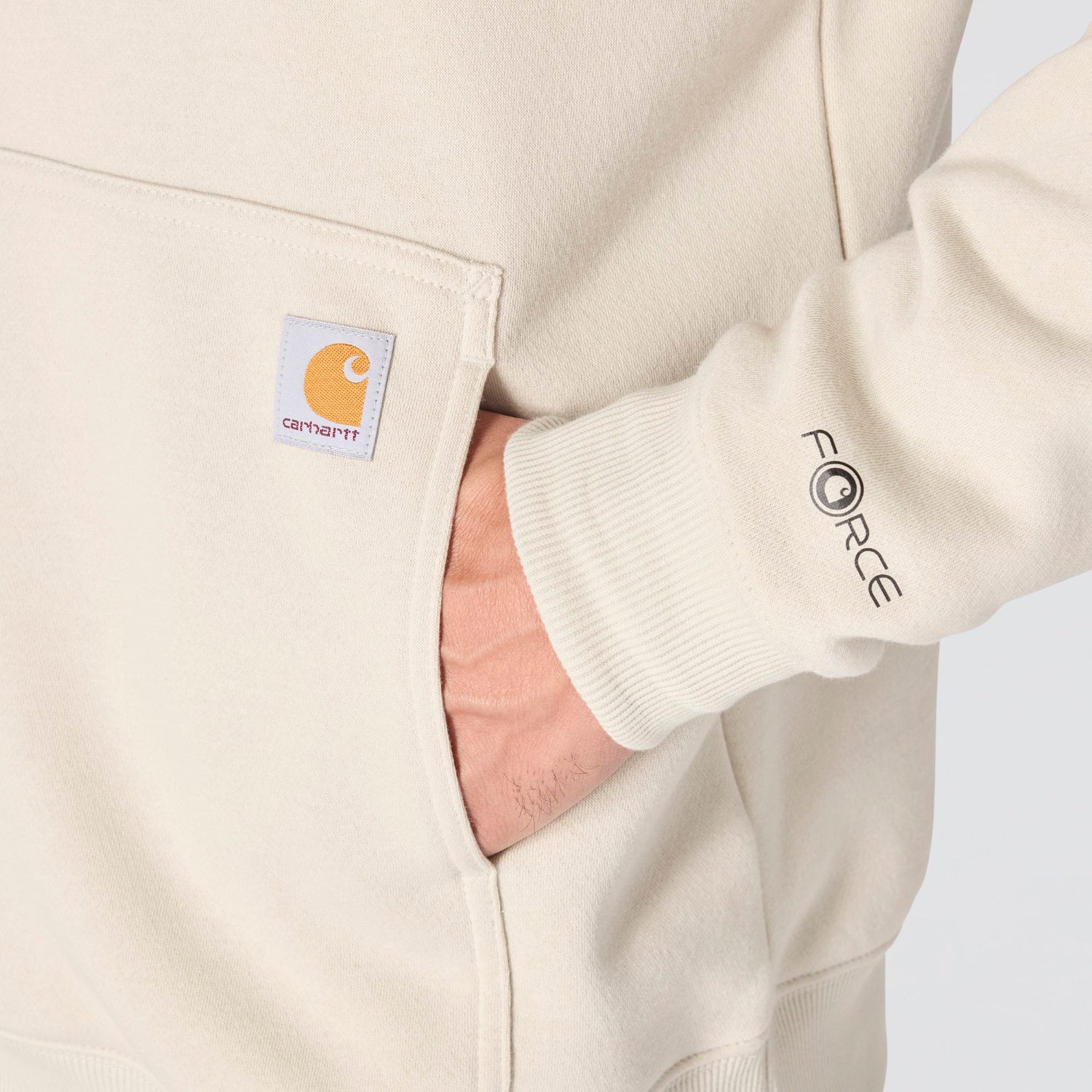 Carhartt Men's Force Relaxed Fit Logo Graphic Sweatshirt - Image 12