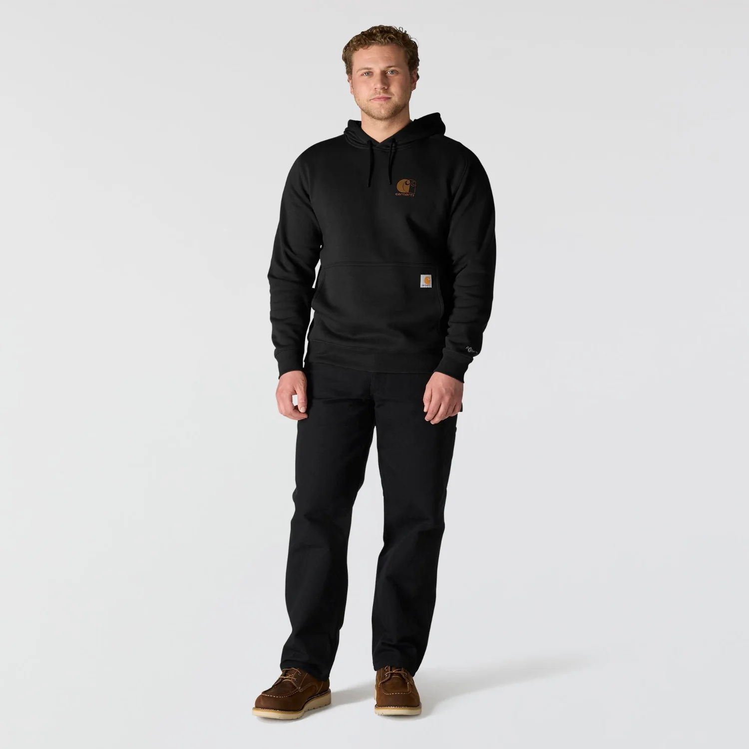 Carhartt Men's Force Relaxed Fit Logo Graphic Sweatshirt - Image 20