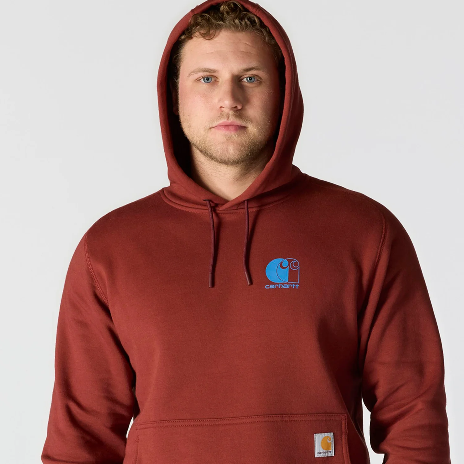 Carhartt Men's Force Relaxed Fit Logo Graphic Sweatshirt - Image 22