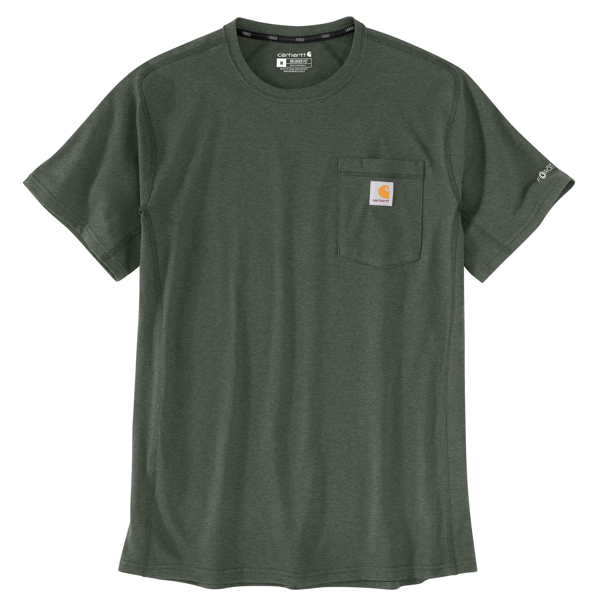 Carhartt Men's Force® Relaxed Fit Midweight Short Sleeve Pocket Tee - Image 13