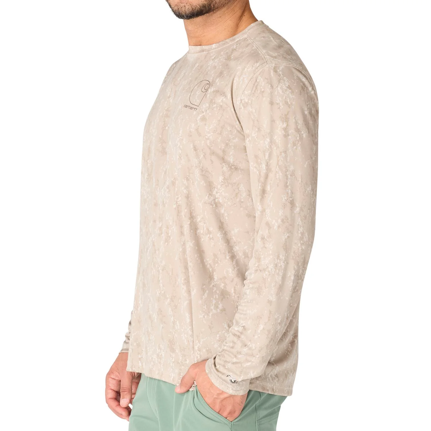 Carhartt Men's Force Sun Defenderâ„¢ Relaxed Print LS T-Shirt - Image 3