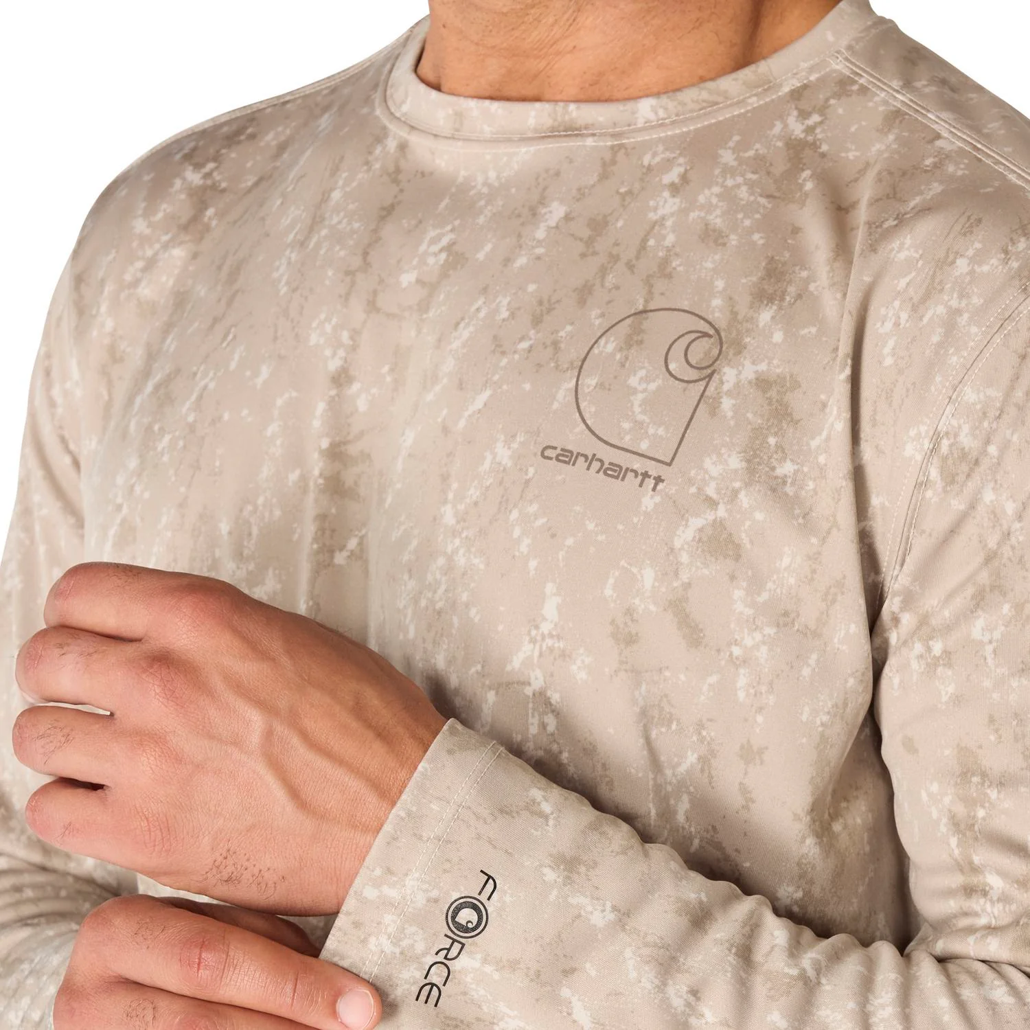 Carhartt Men's Force Sun Defenderâ„¢ Relaxed Print LS T-Shirt - Image 4