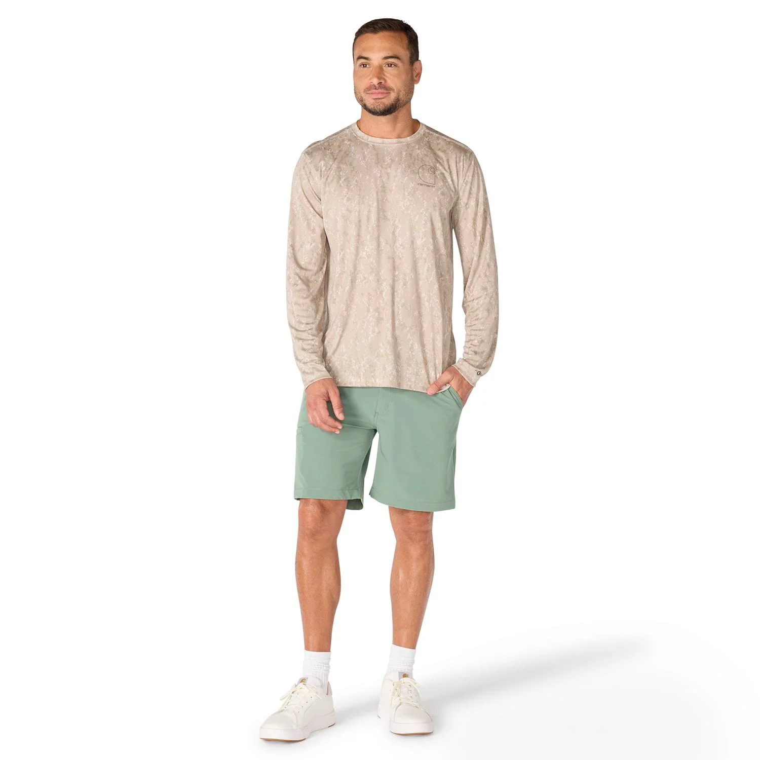 Carhartt Men's Force Sun Defenderâ„¢ Relaxed Print LS T-Shirt - Image 6