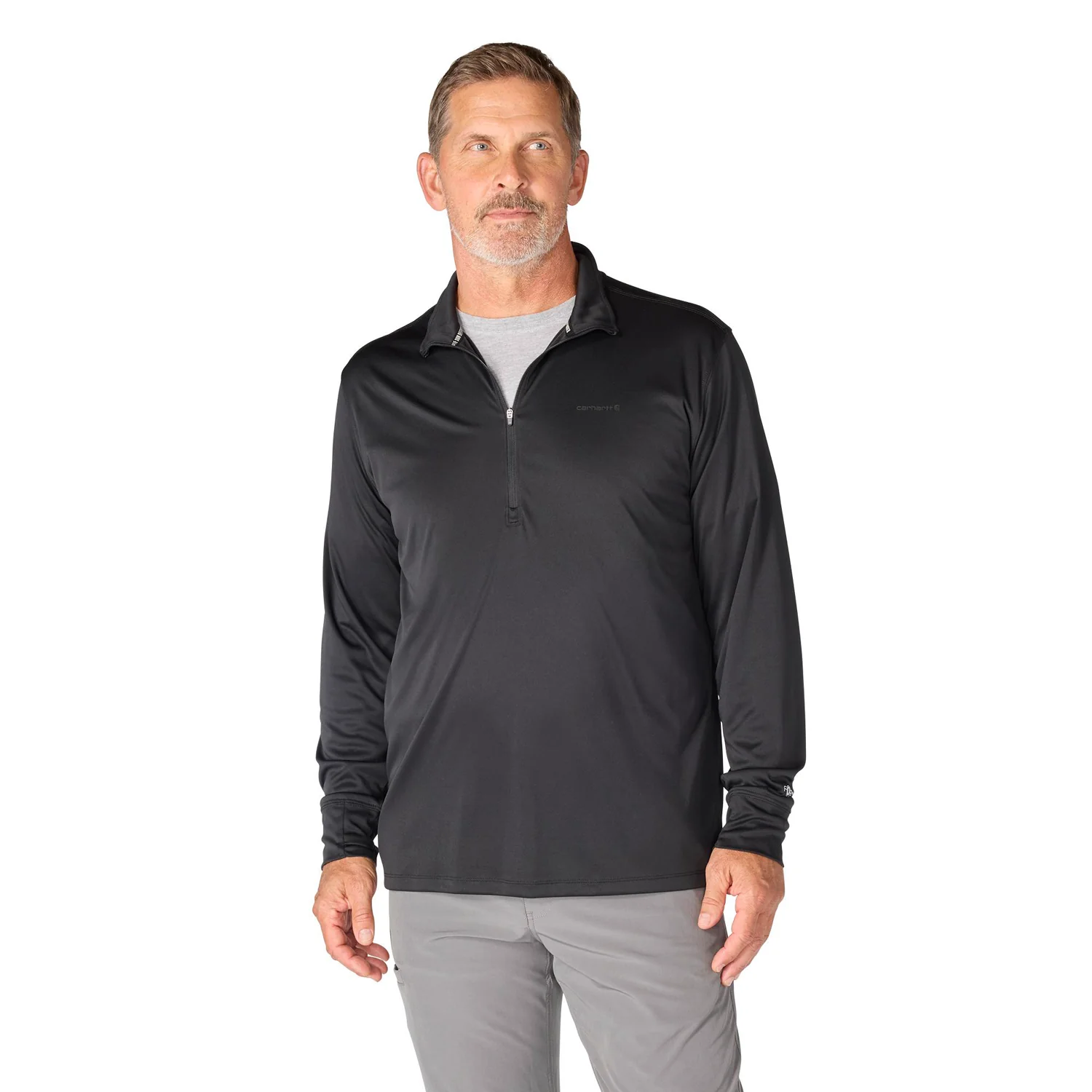 Carhartt Men's Force Sun Defenderâ„¢ Relaxed 1/2-Zip - Image 10