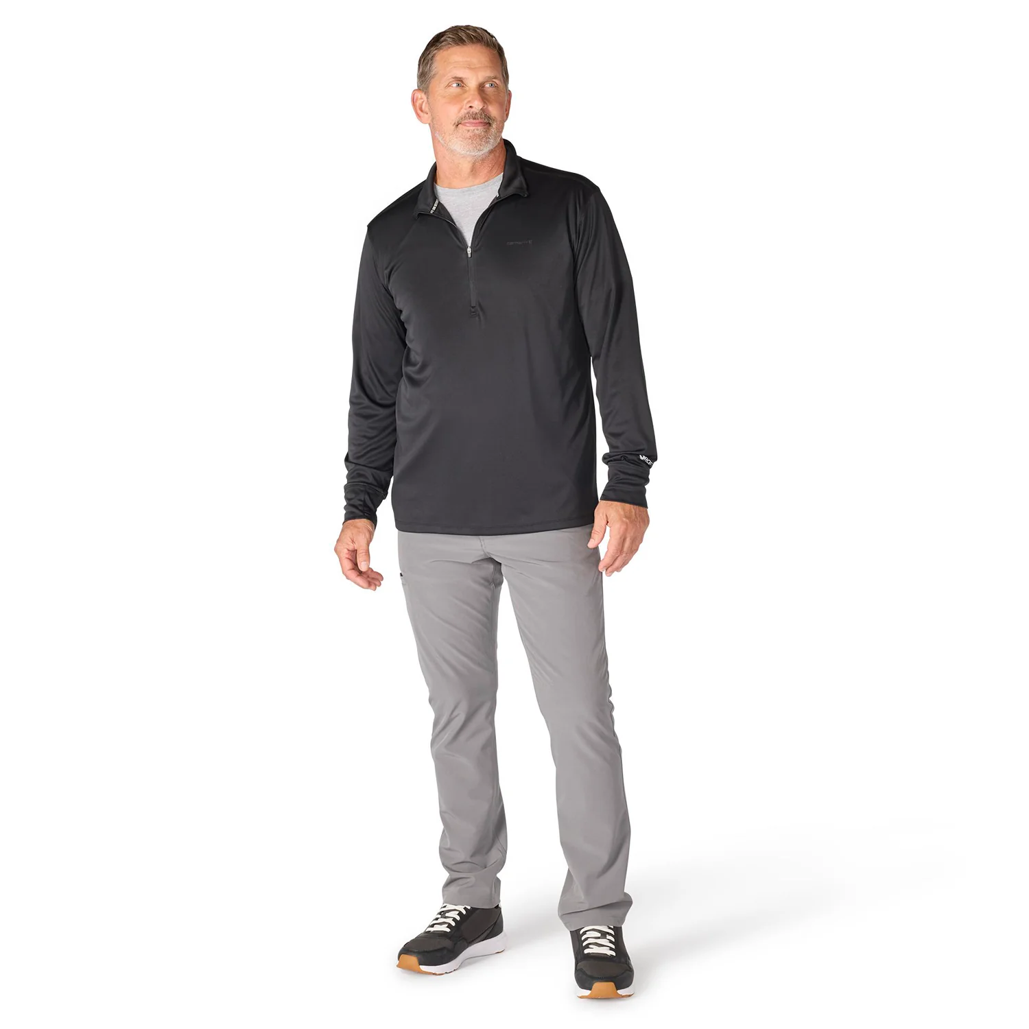 Carhartt Men's Force Sun Defenderâ„¢ Relaxed 1/2-Zip - Image 15