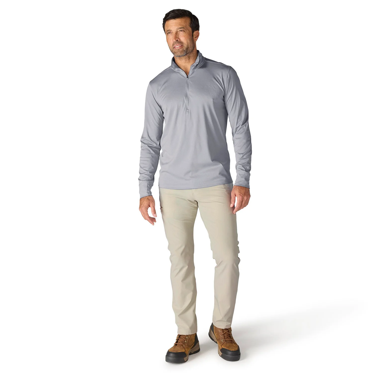 Carhartt Men's Force Sun Defenderâ„¢ Relaxed 1/2-Zip - Image 7