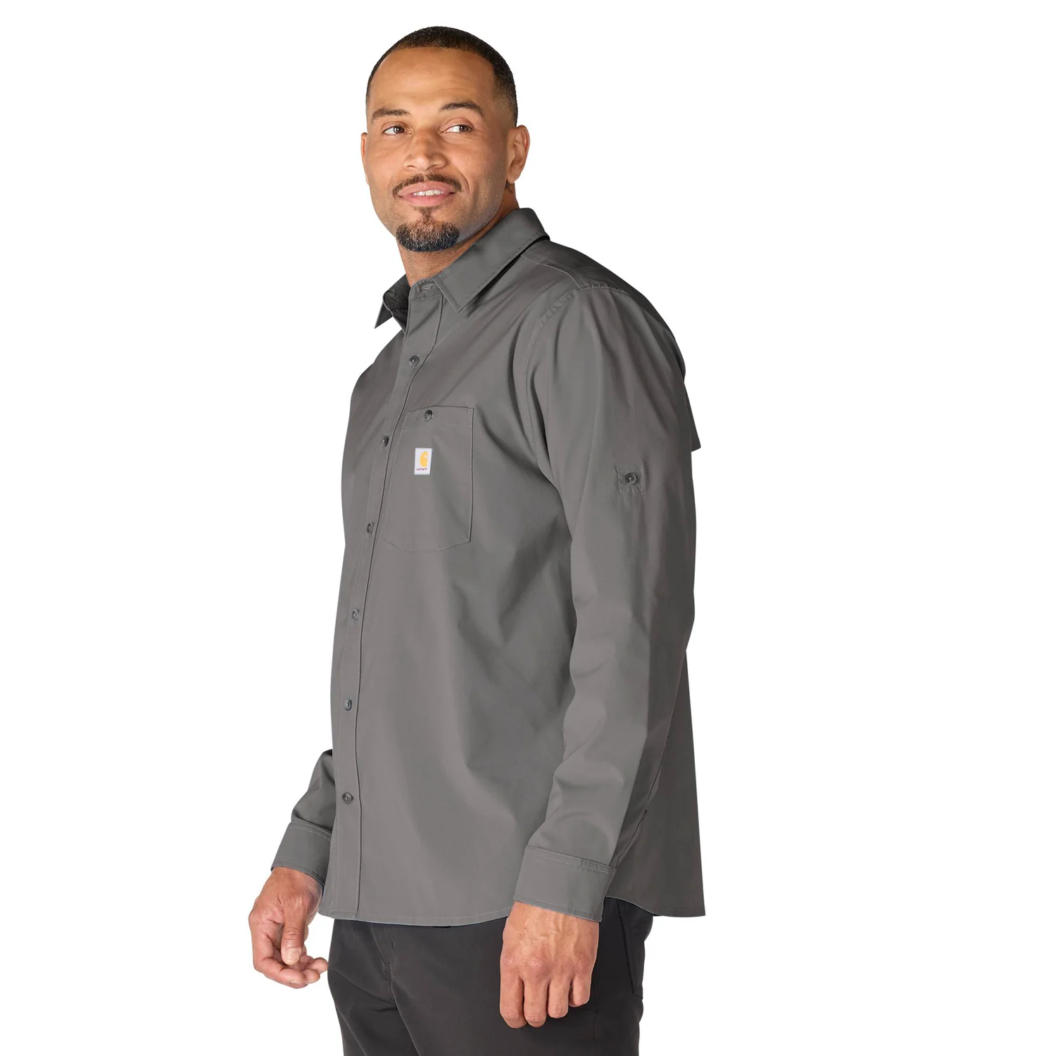 Carhartt Men's Force Sun Defenderâ„¢ Woven Relaxed Long Sleeve Shirt - Image 13