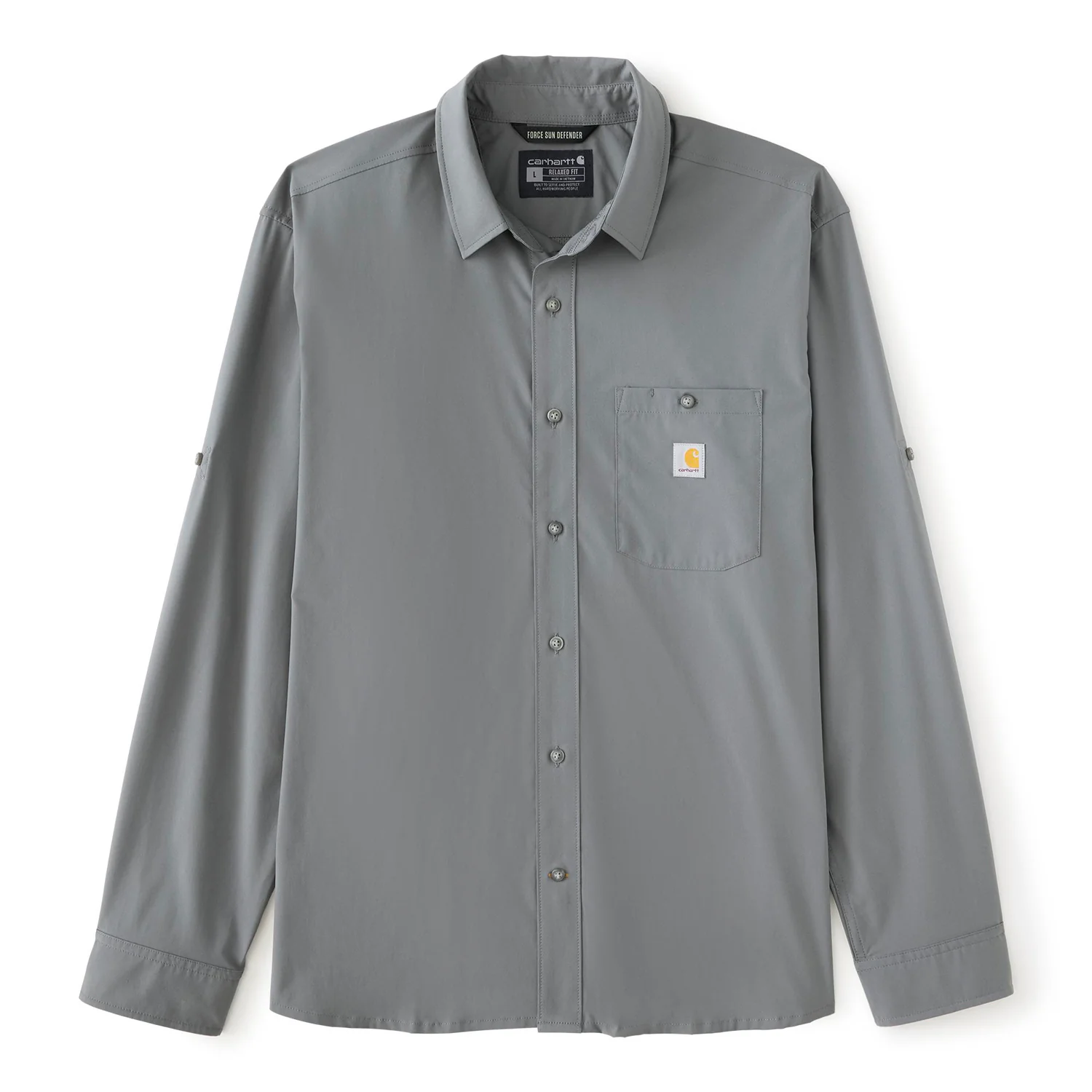 Carhartt Men's Force Sun Defenderâ„¢ Woven Relaxed Long Sleeve Shirt - Image 16