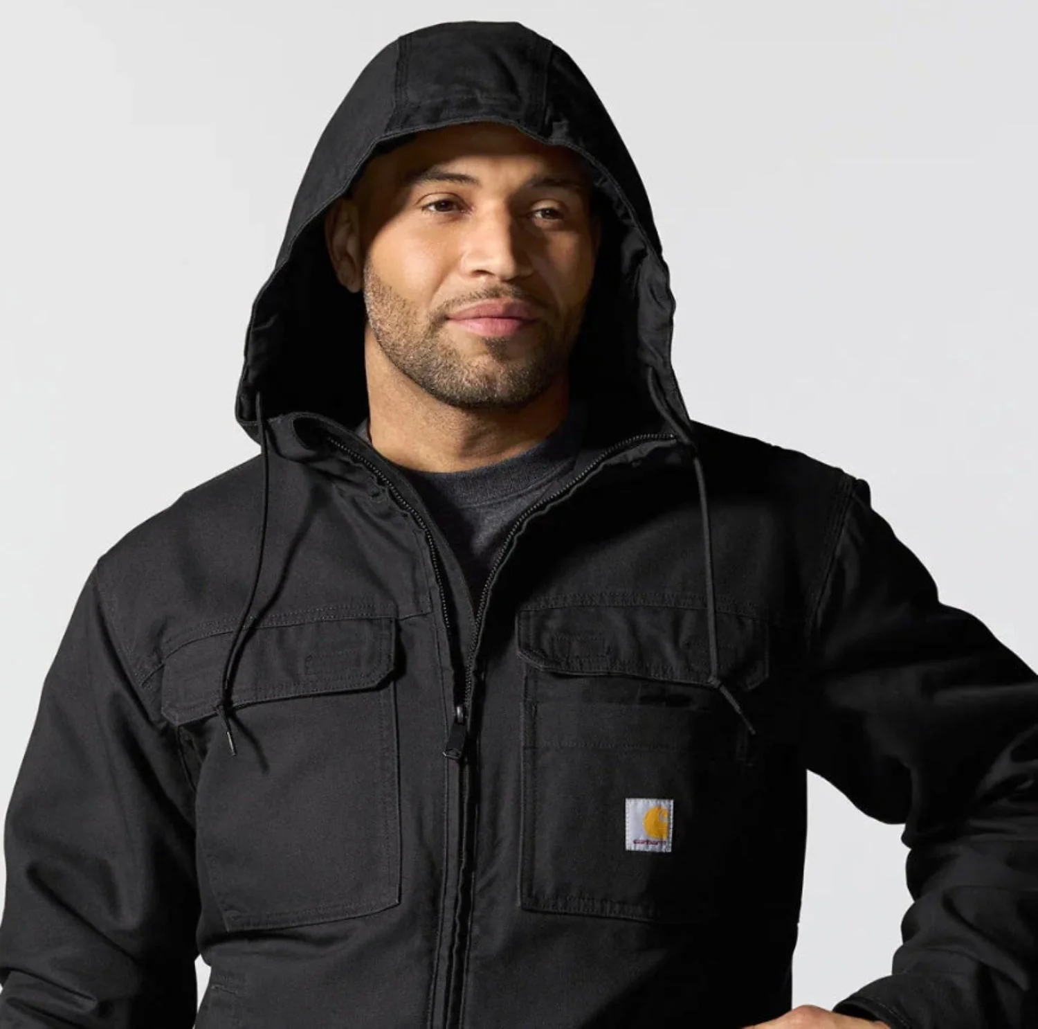 Carhartt Men's Full Swing Washed Duck Insulated Active Jacket - Image 2