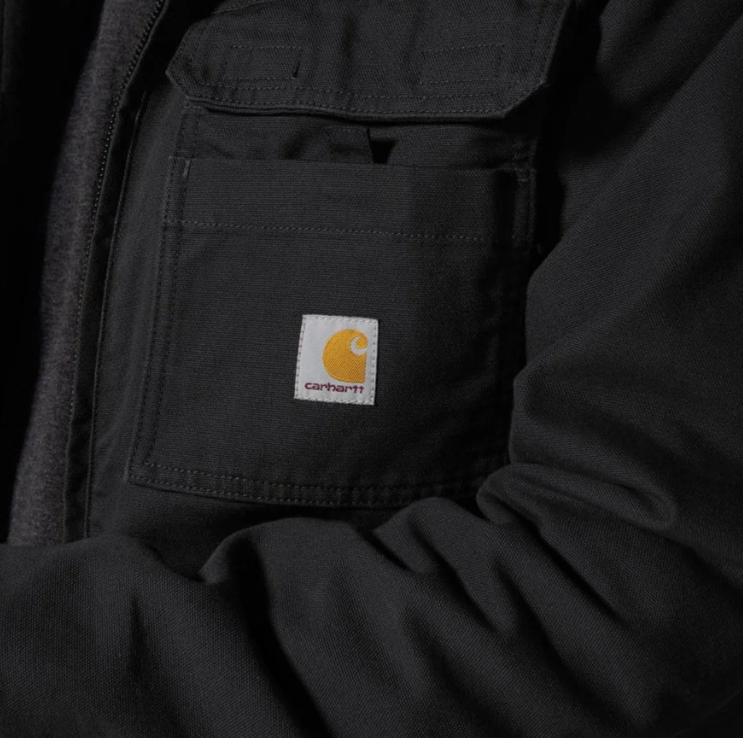Carhartt Men's Full Swing Washed Duck Insulated Active Jacket - Image 3