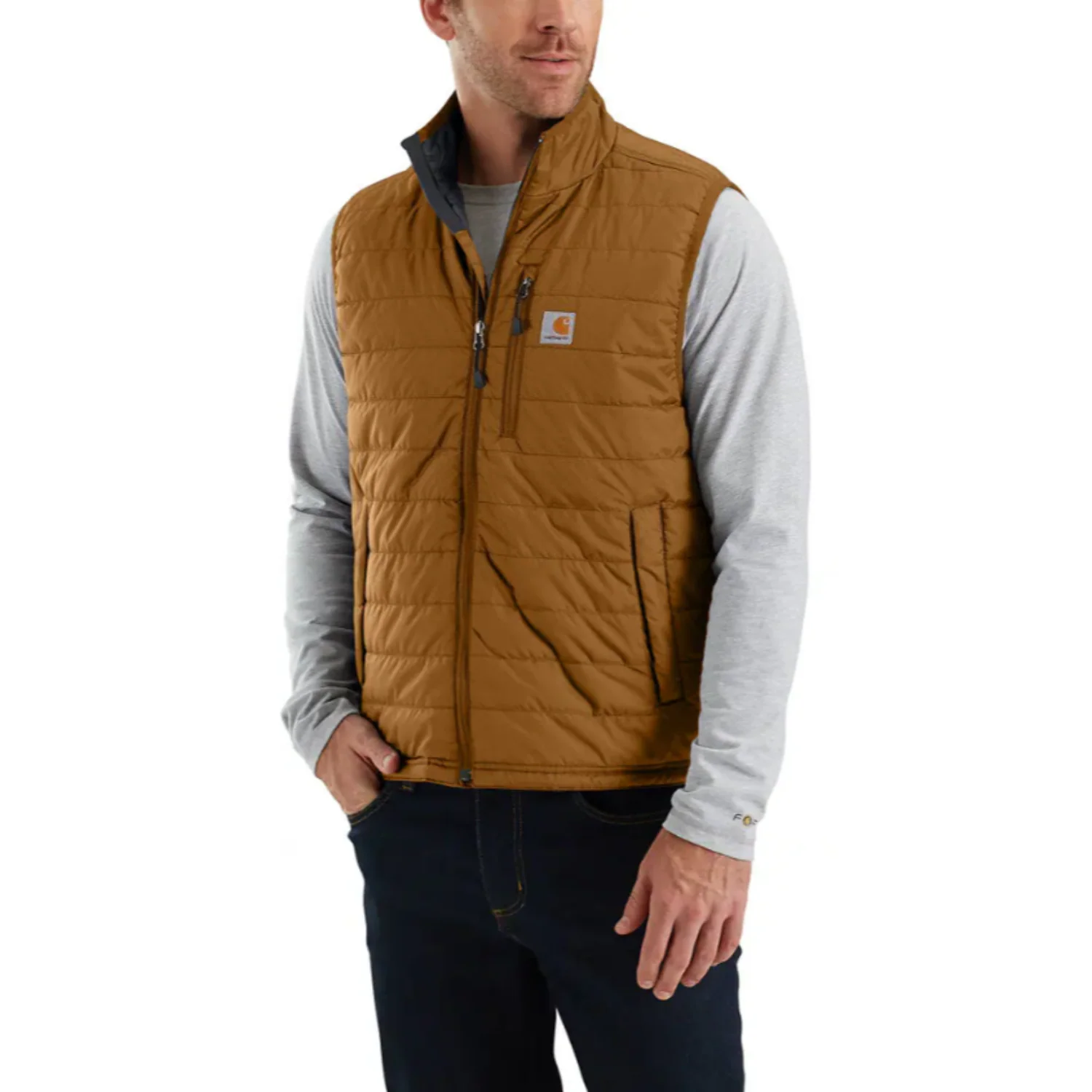 Carhartt Men's Rain Defender® Relaxed Fit Lightweight Insulated Vest - Image 3