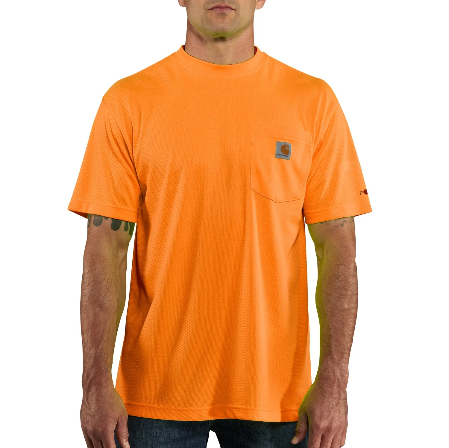 Carhartt Men's Hi-Vis Short Sleeve T-Shirt - Image 4