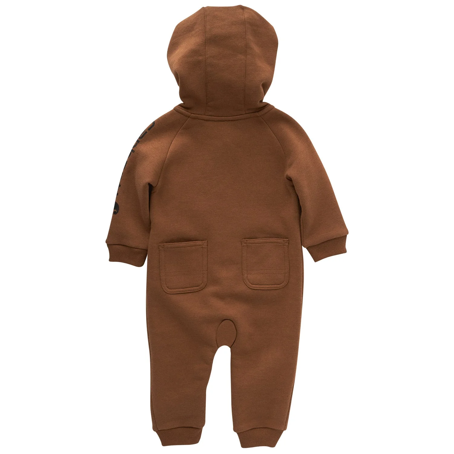 Carhartt Kids' Fleece Zip-Front Logo Long Sleeve Coverall - Image 2