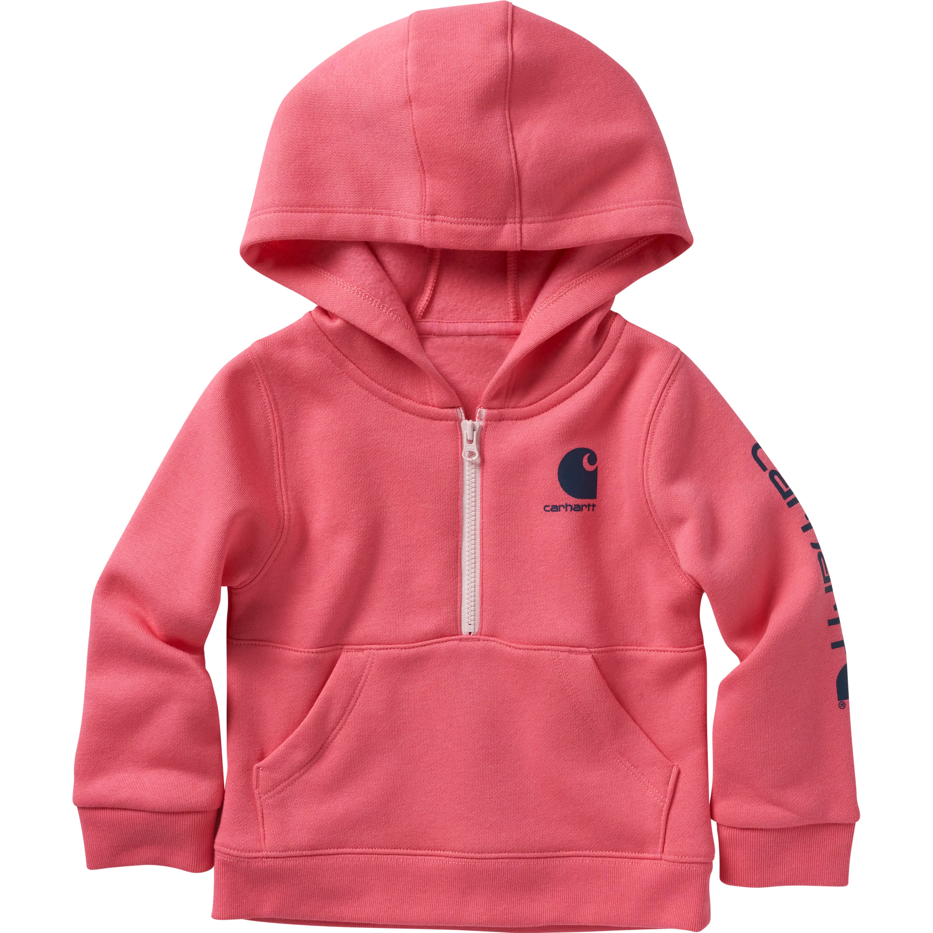 Carhartt Infant/Toddler Half Zip Hooded Sweatshirt