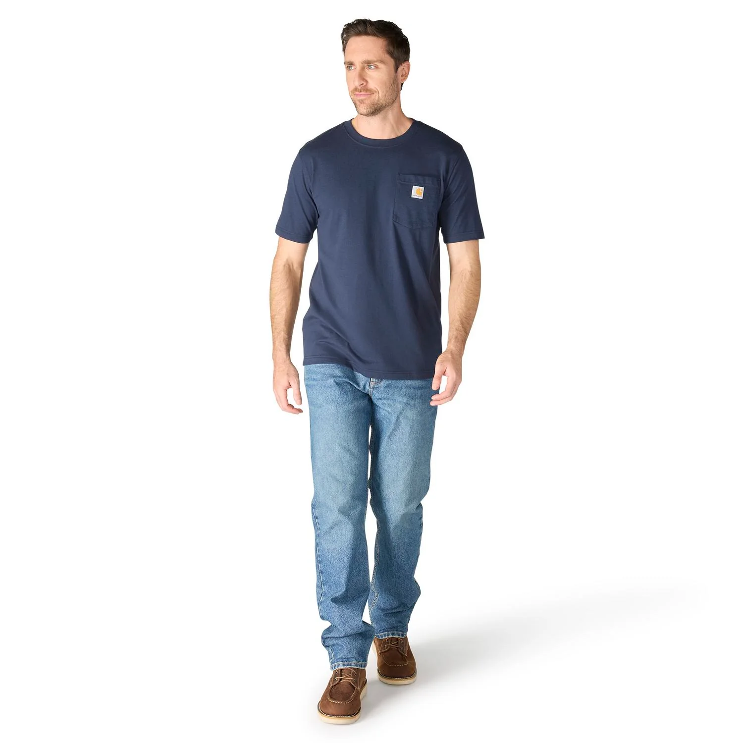 Carhartt Men's Irvine Relaxed C Logo T-Shirt - Image 5