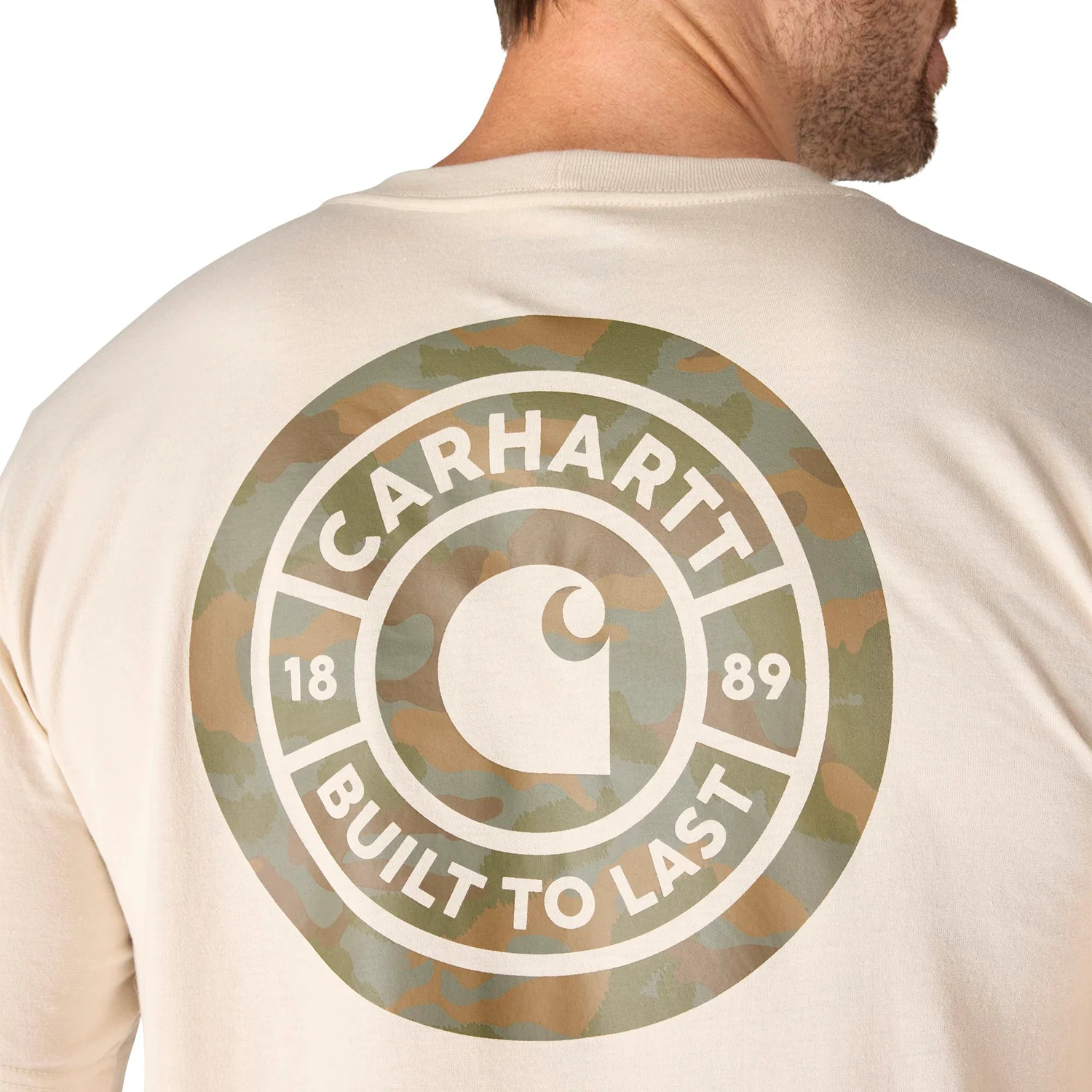 Carhartt Men's Irvine Relaxed Camo Rivet T-Shirt - Image 4