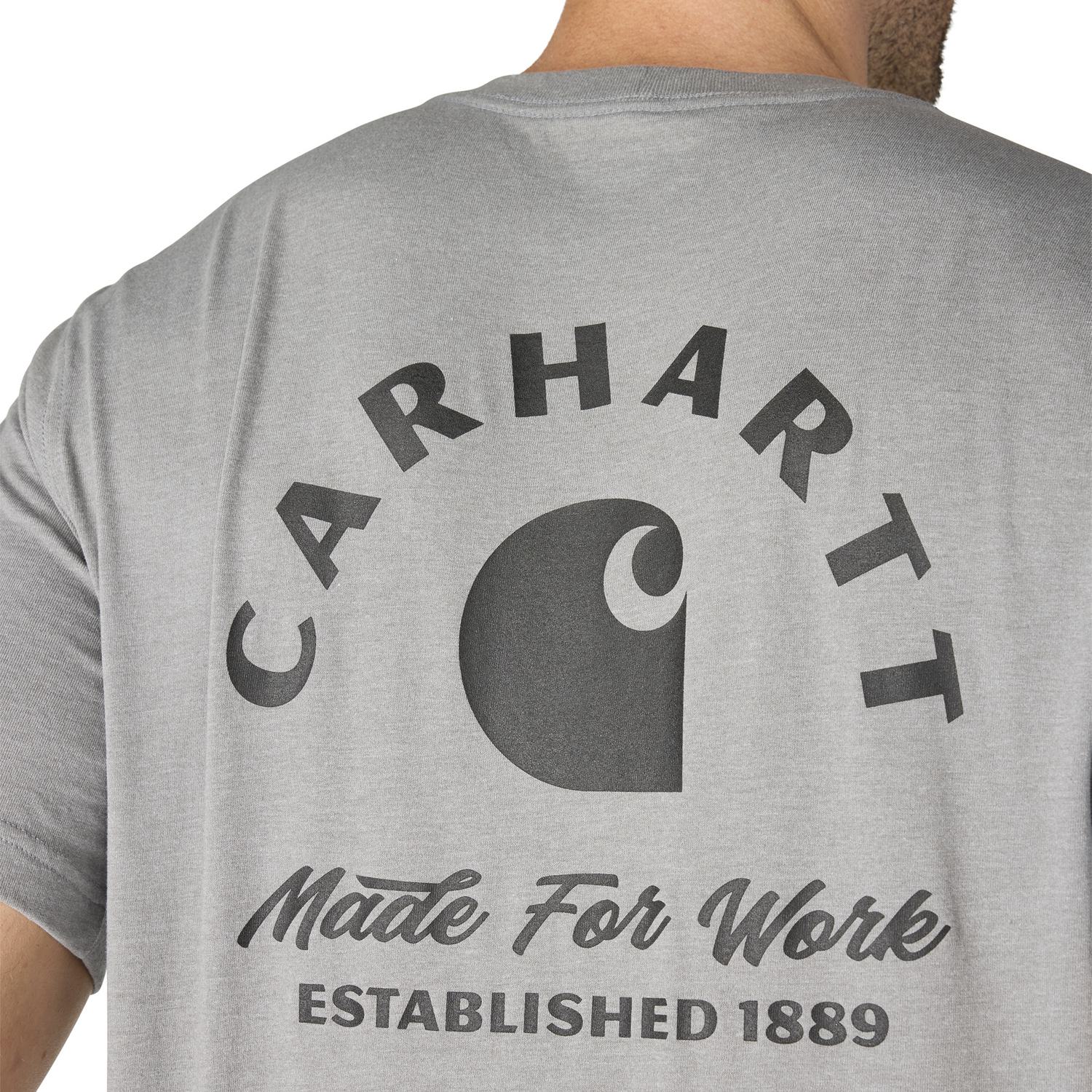 Carhartt Men's Irvine Relaxed Work T-Shirt - Image 4