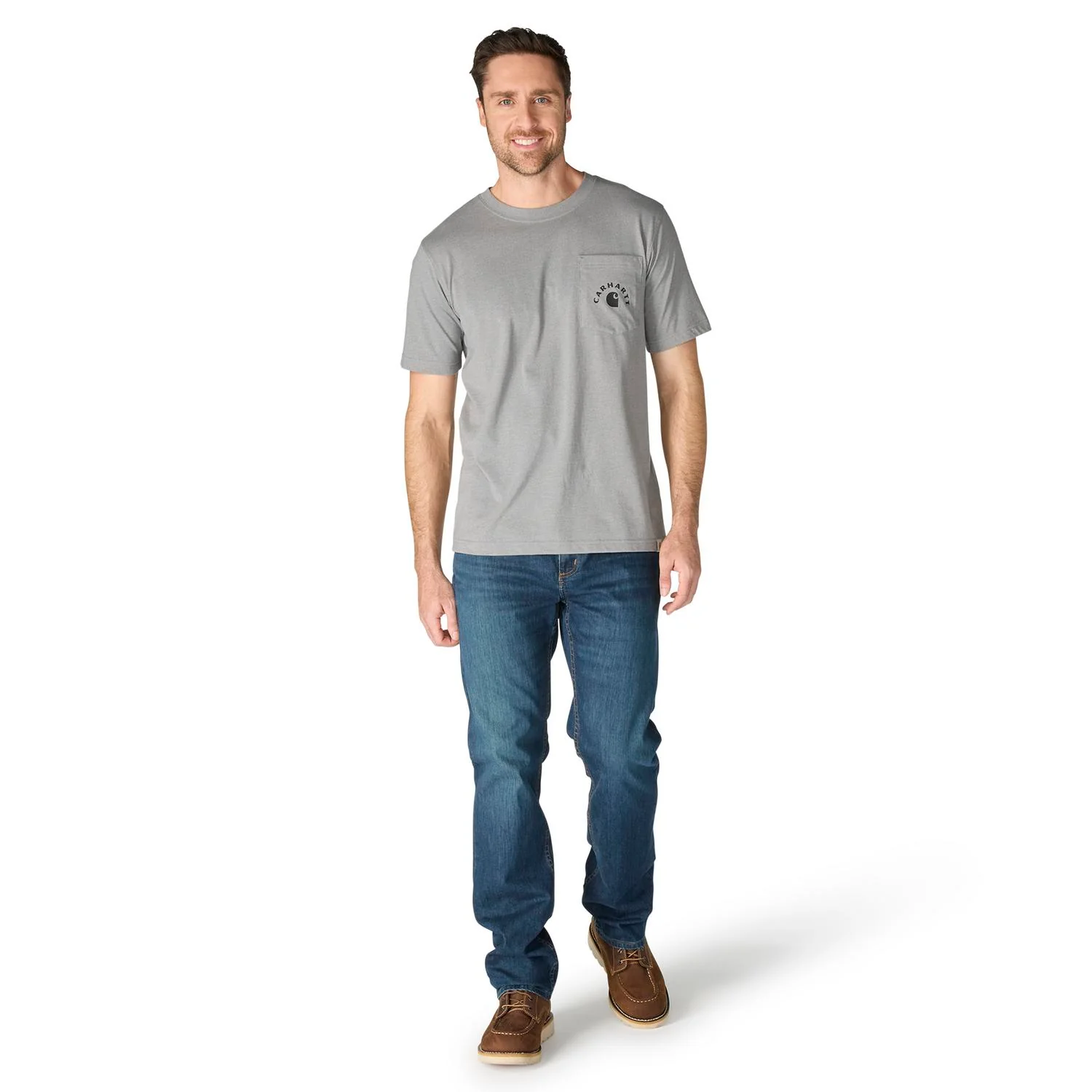 Carhartt Men's Irvine Relaxed Work T-Shirt - Image 6