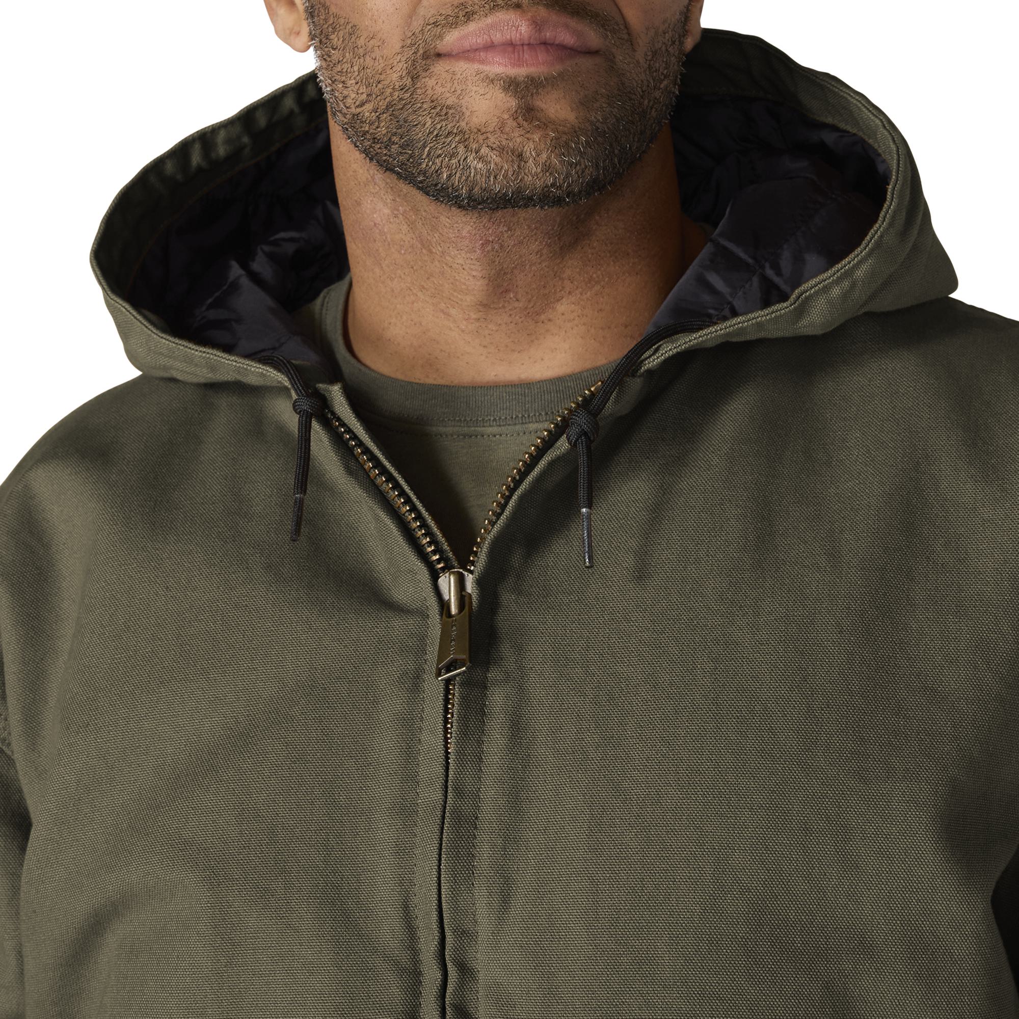 Carhartt Men's Loose Fit Washed Duck Insulated Active Jac-3 Jacket - Image 6