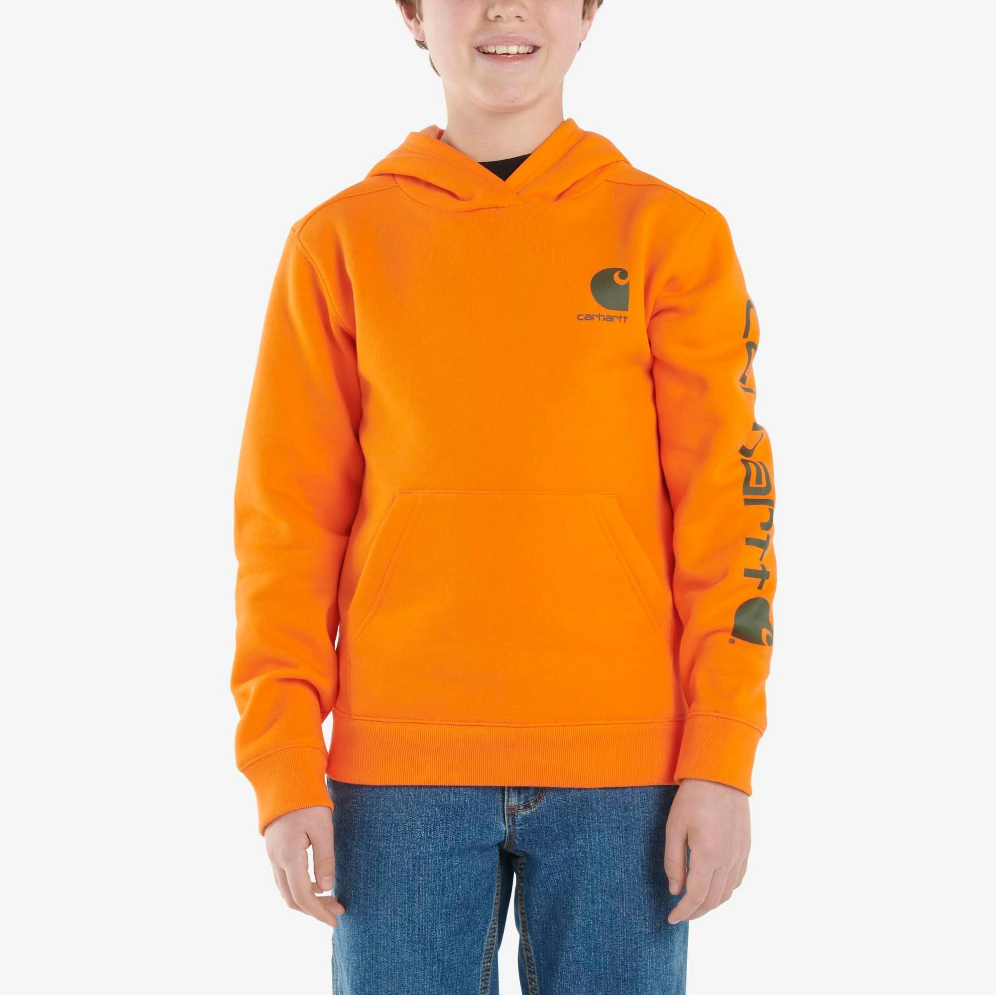 Carhartt Boys' Long Sleeve Graphic Sweatshirt - Image 7