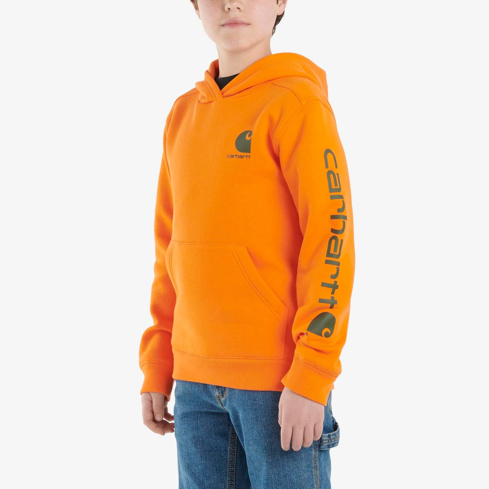 Carhartt Boys' Long Sleeve Graphic Sweatshirt - Image 8