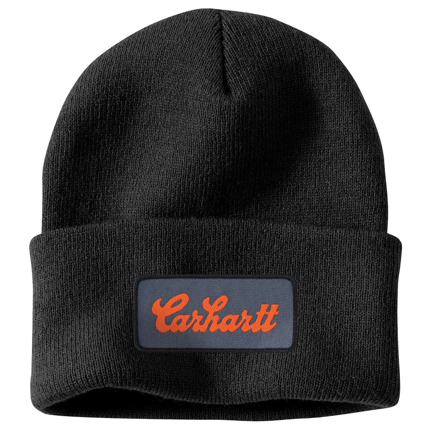 Carhartt Knit Cuffed Script Patch Logo Beanie - Image 2