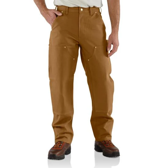 Carhartt Men's Loose Fit Firm Duck Double-Front Utility Work Pant - Image 2