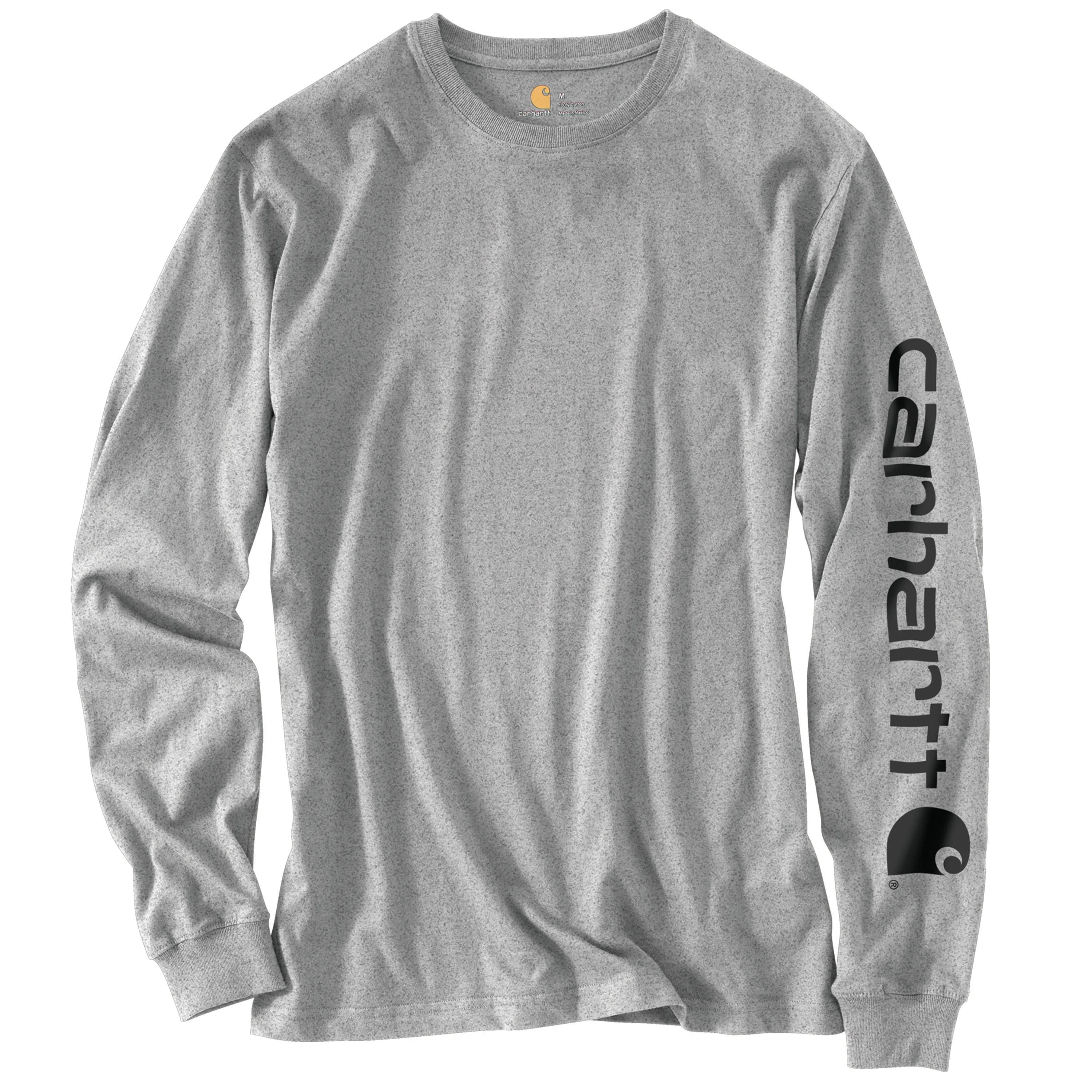 Carhartt Men's Signature Logo Long Sleeve T-Shirt - Image 15