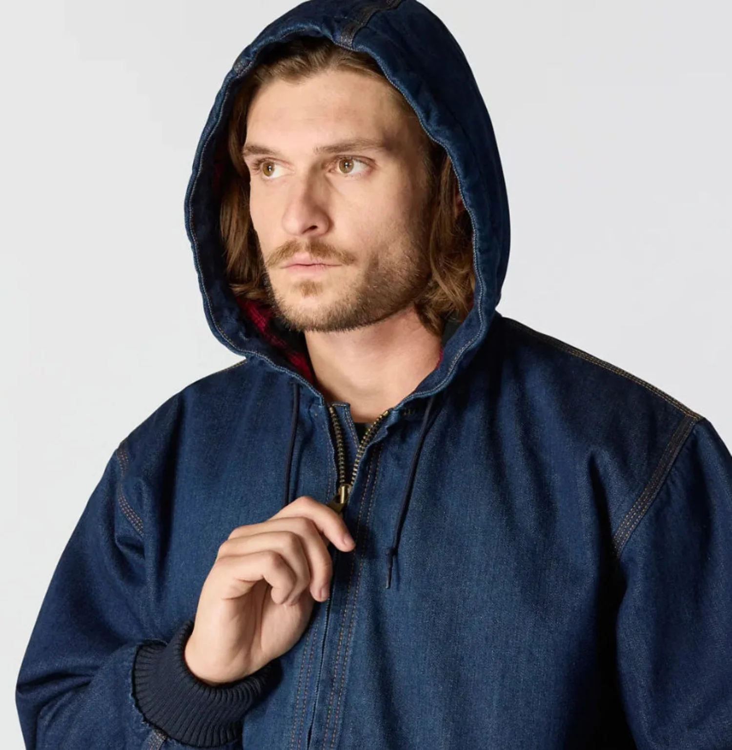 Carhartt Men's Loose Fit Denim Active Jacket - Image 2