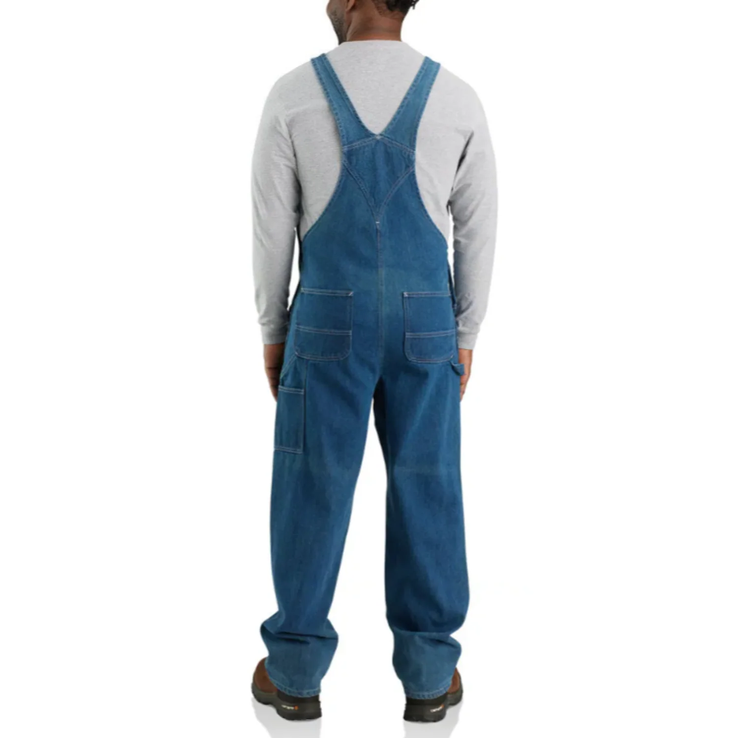 Carhartt Men's Loose Fit Denim Bib Overall - Image 2