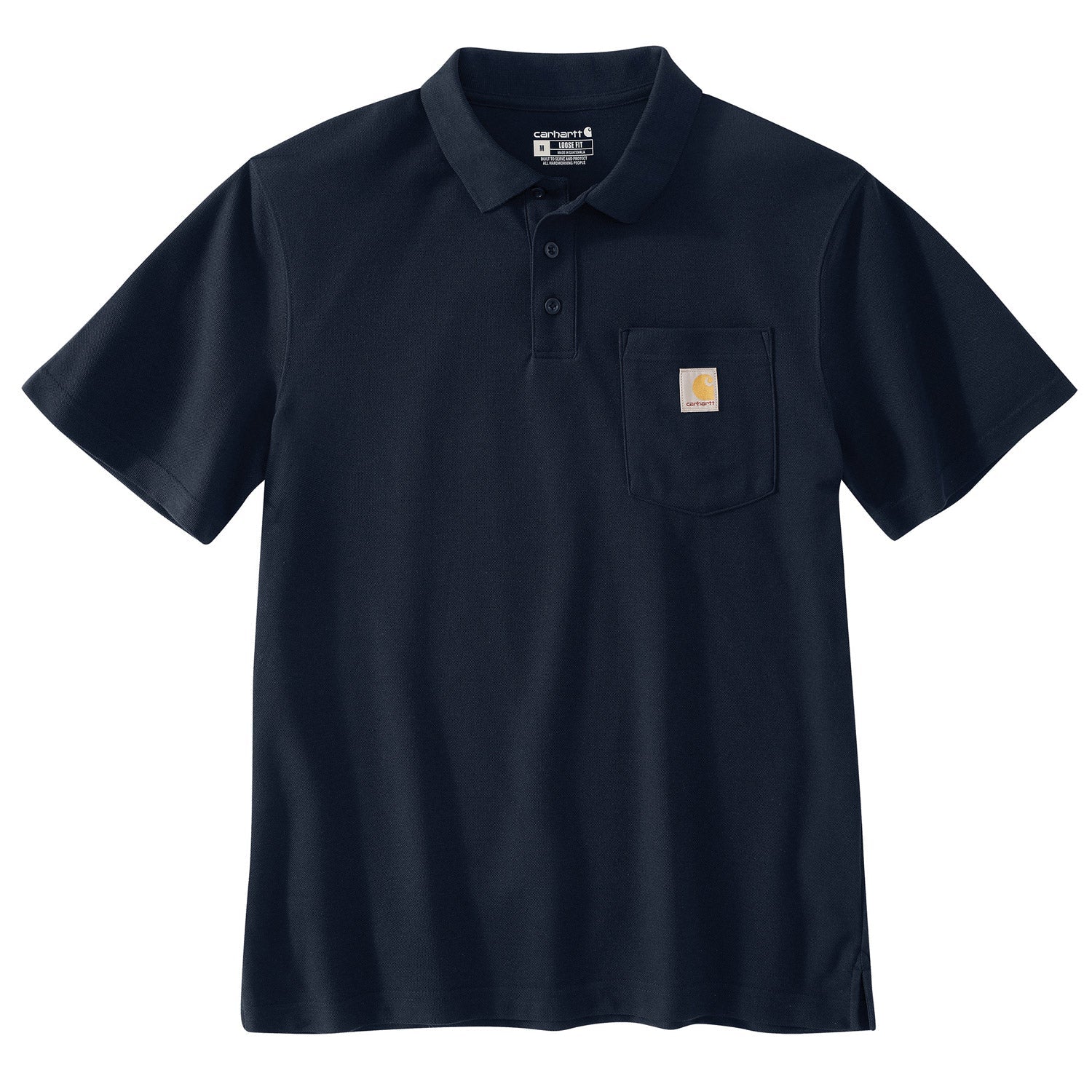 Carhartt Men's Loose Fit Midweight Pocket Short Sleeve Polo Shirt - Image 5