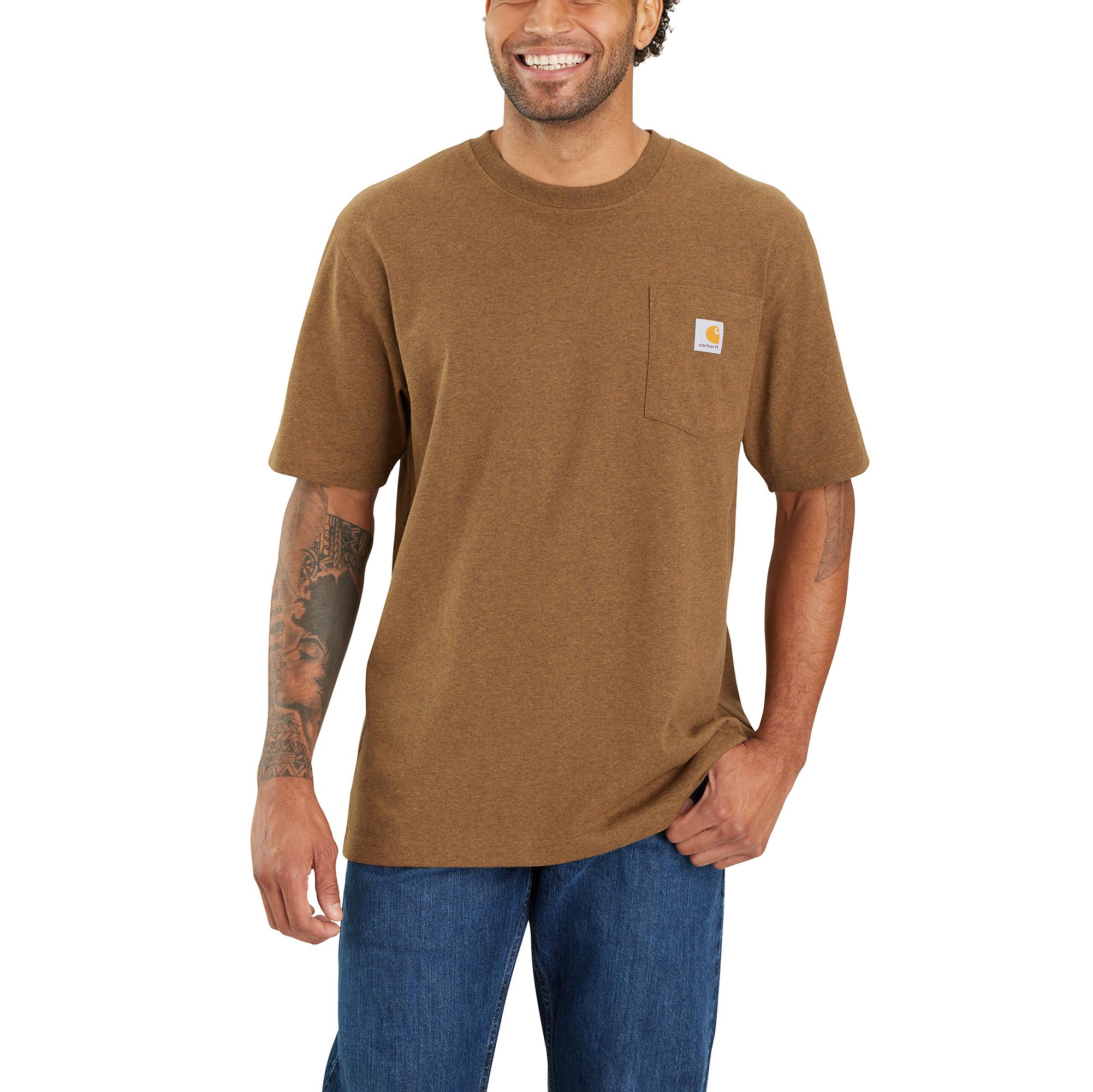 Carhartt Men's Loose Fit Pocket "C" Graphic Short Sleeve T-Shirt - Image 2