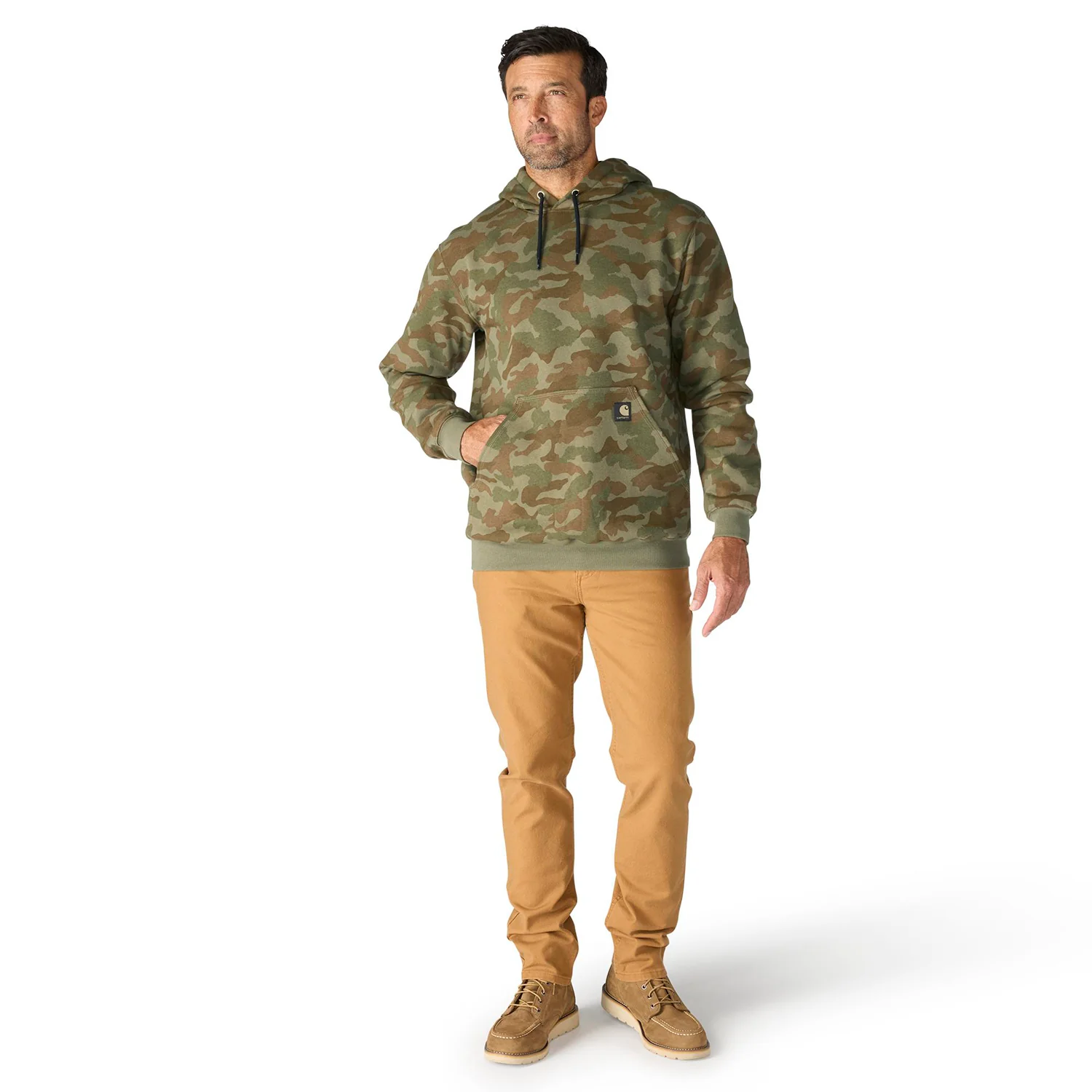 Carhartt Men's Marquette Camo Sweatshirt - Image 7