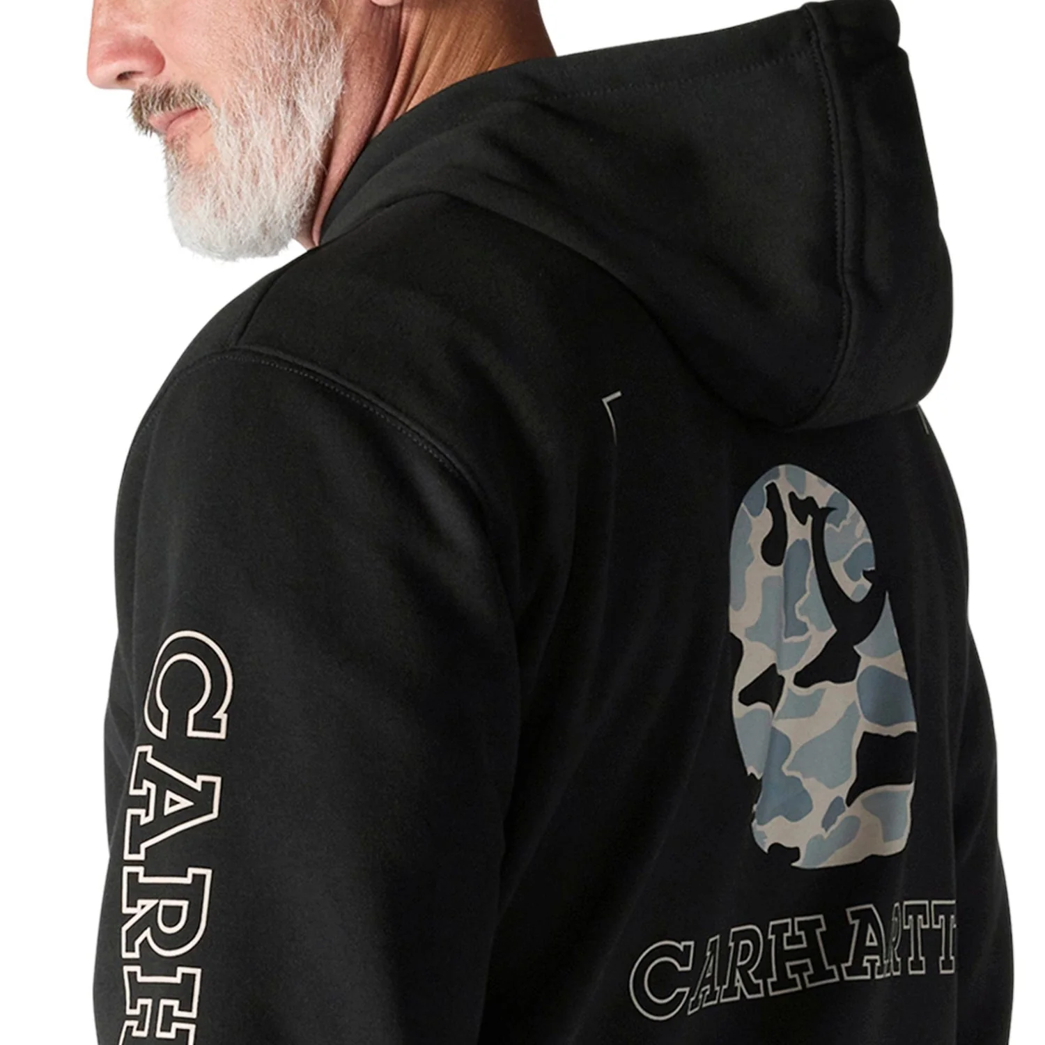 Carhartt Men's Loose Fit Midweight Camo Graphic Sweatshirt - Image 7