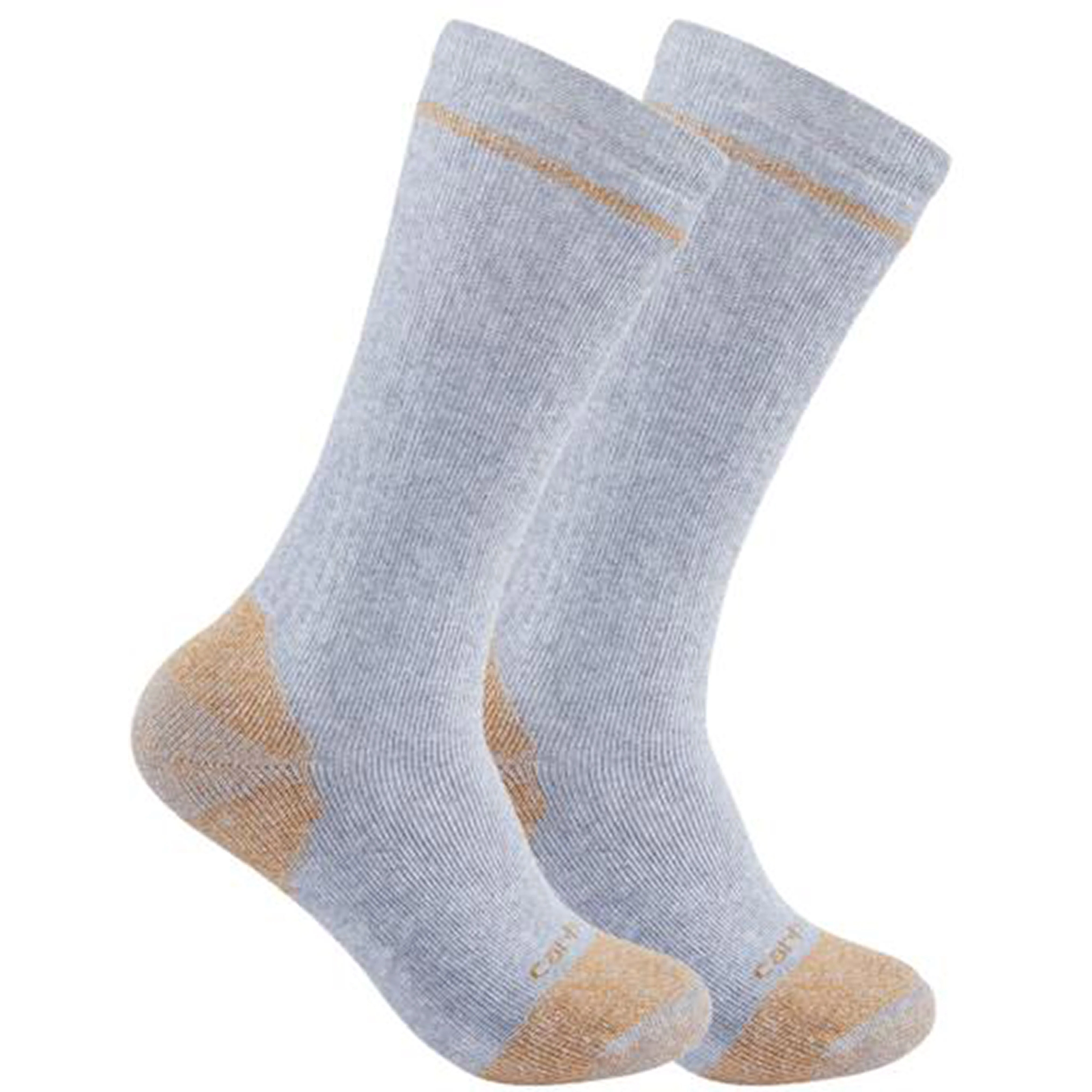 Carhartt Men's Midweight Cotton Blend Steel Toe Boot Sock 2-Pack - Image 2